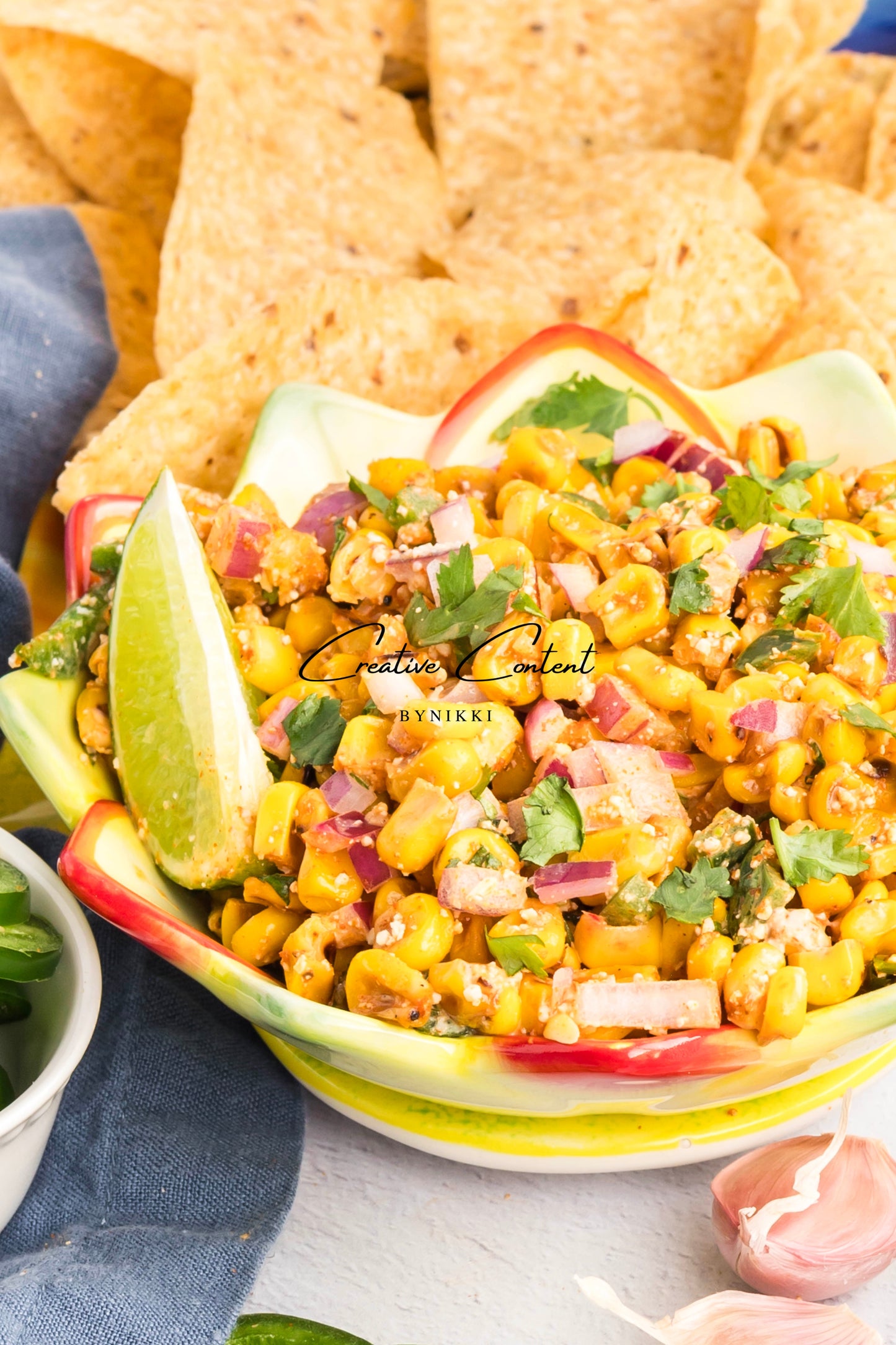 Elote Corn Dip - Exclusive (18 heroes - 9 white dish / 9 colorful dish)