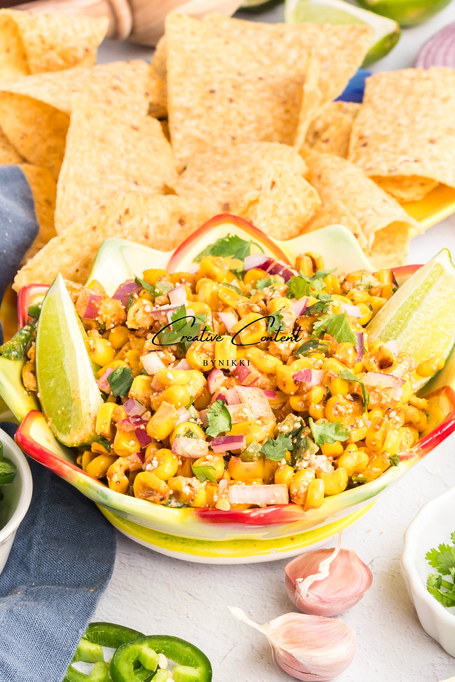 Elote Corn Dip - Exclusive (18 heroes - 9 white dish / 9 colorful dish)