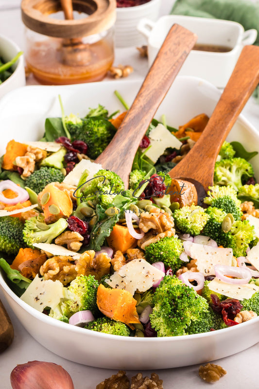 Fall Kale and Spinach Salad  - 1 of 2
