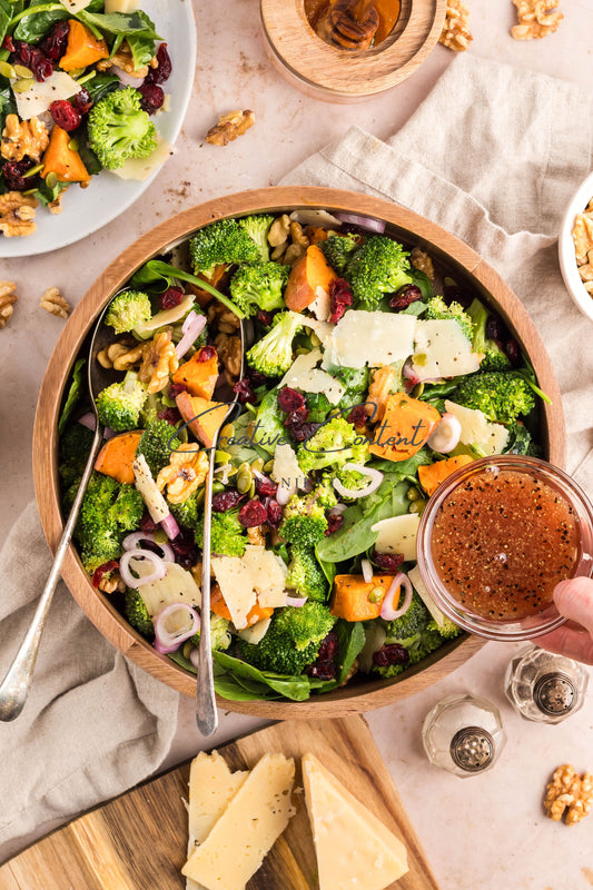 Fall Kale and Spinach Salad  - 2 of 2