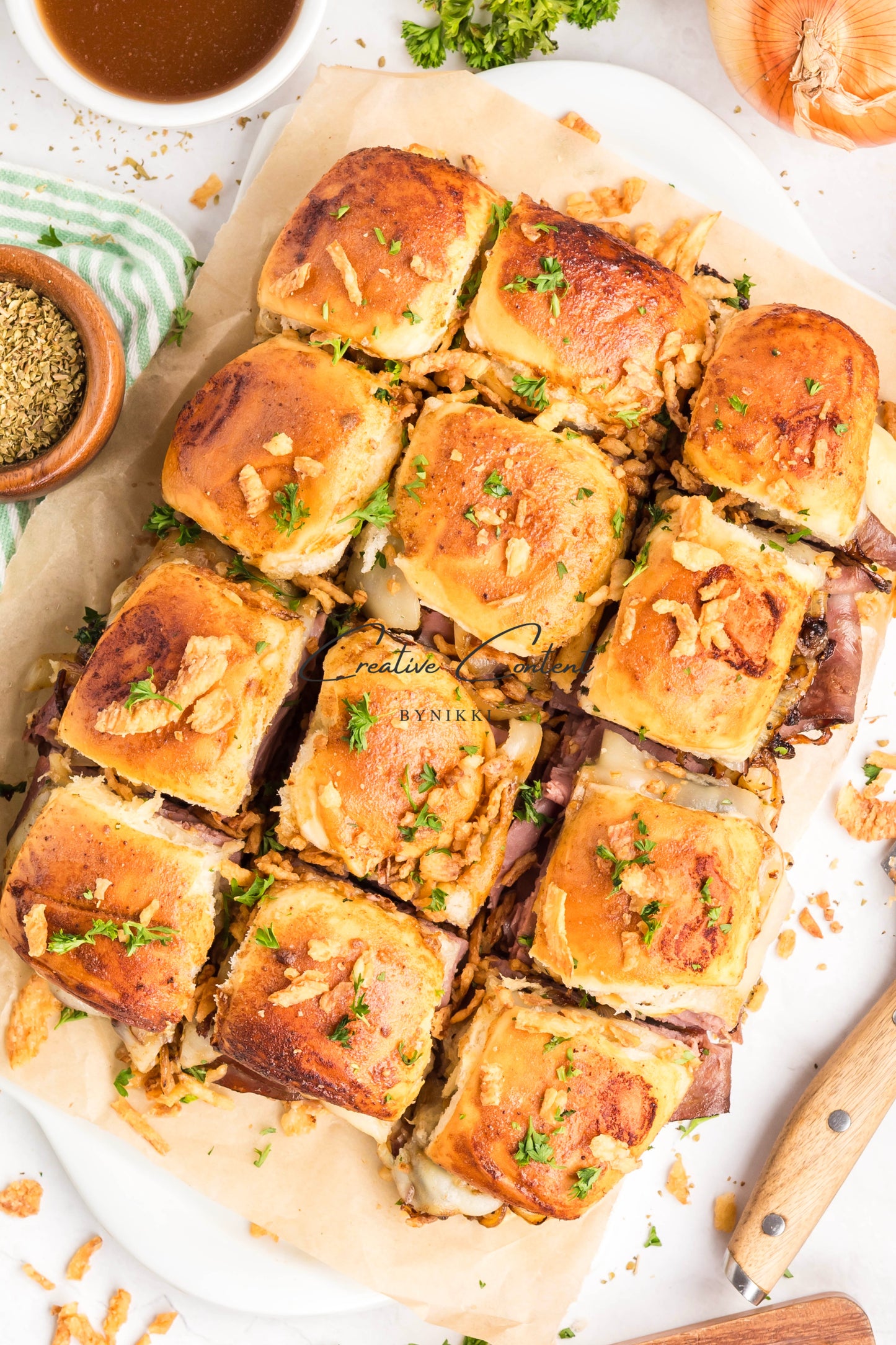 French Dip Sliders - Exclusive