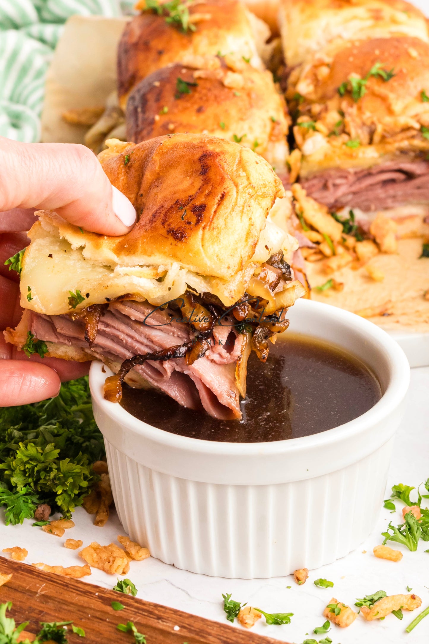 French Dip Sliders - Exclusive