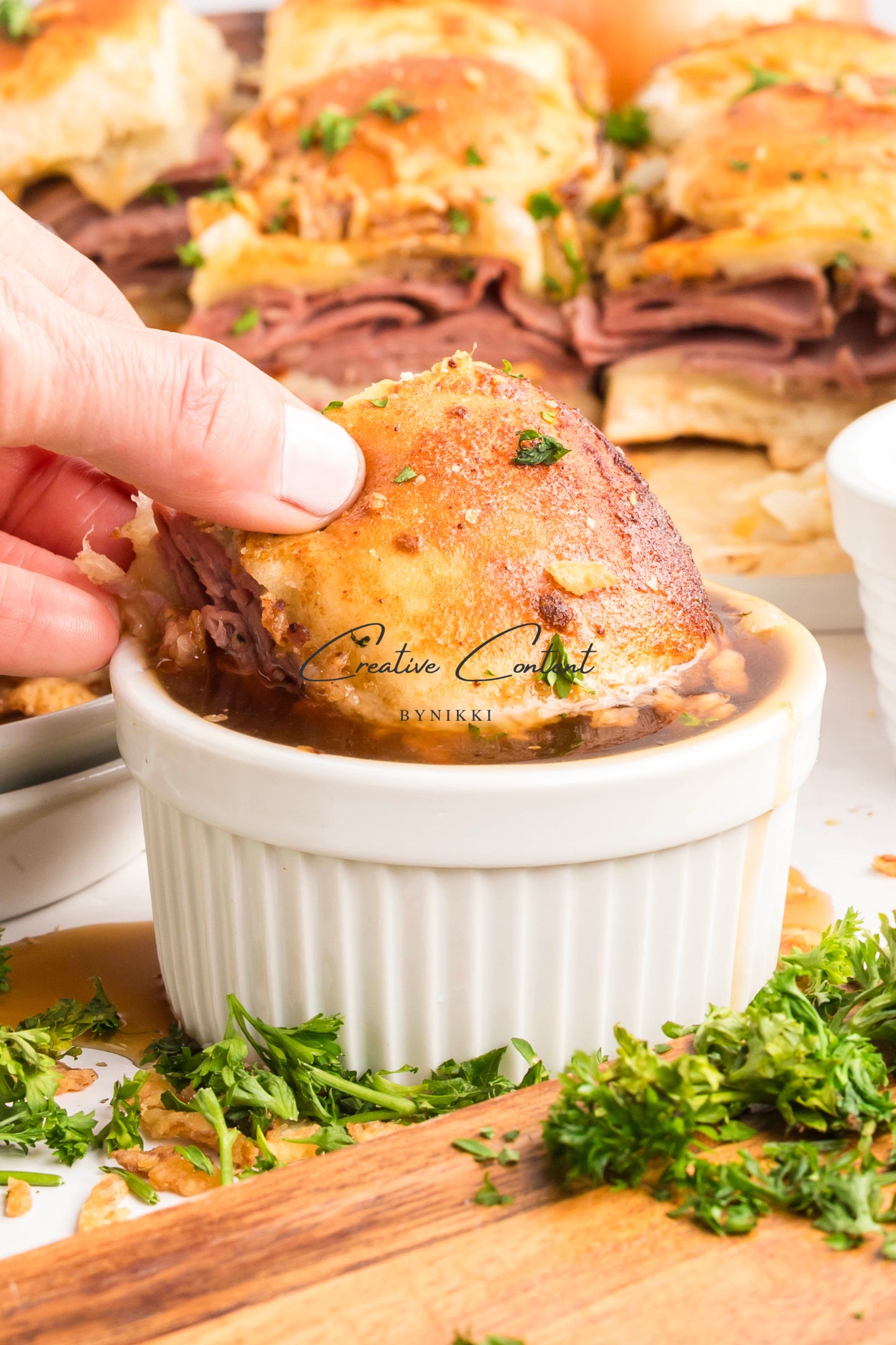 French Dip Sliders - Exclusive