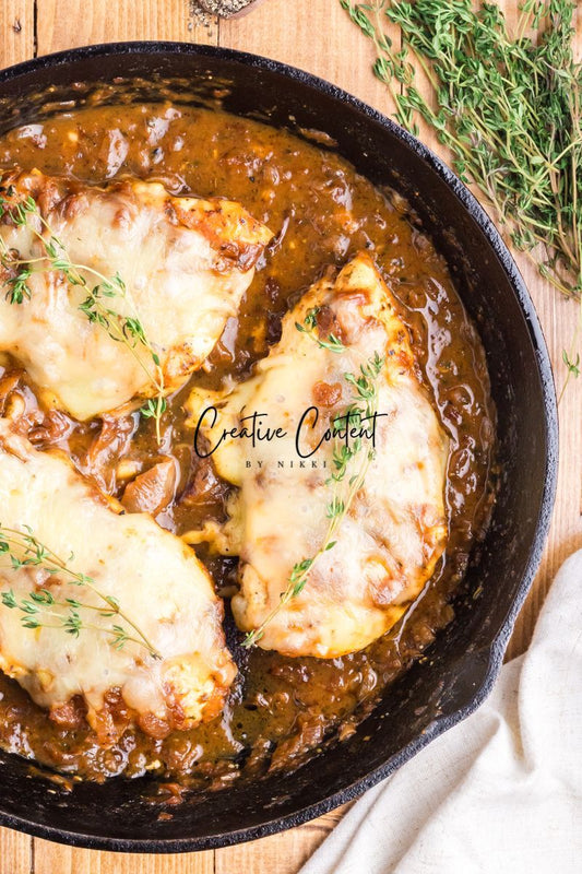 French Onion Chicken - Set 2 of 2