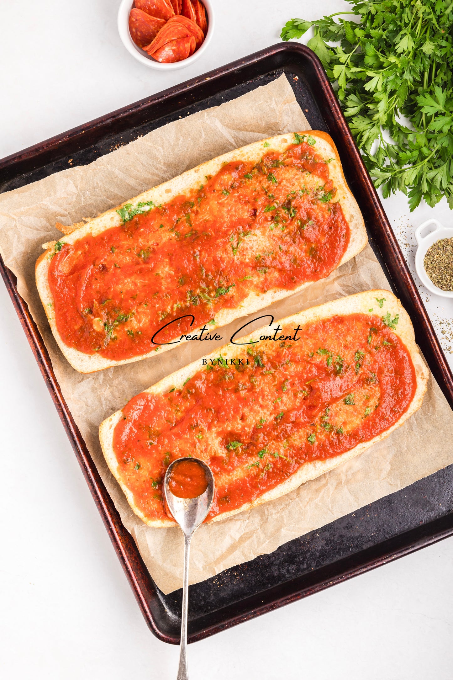 Garlic Bread Pizza  - Exclusive