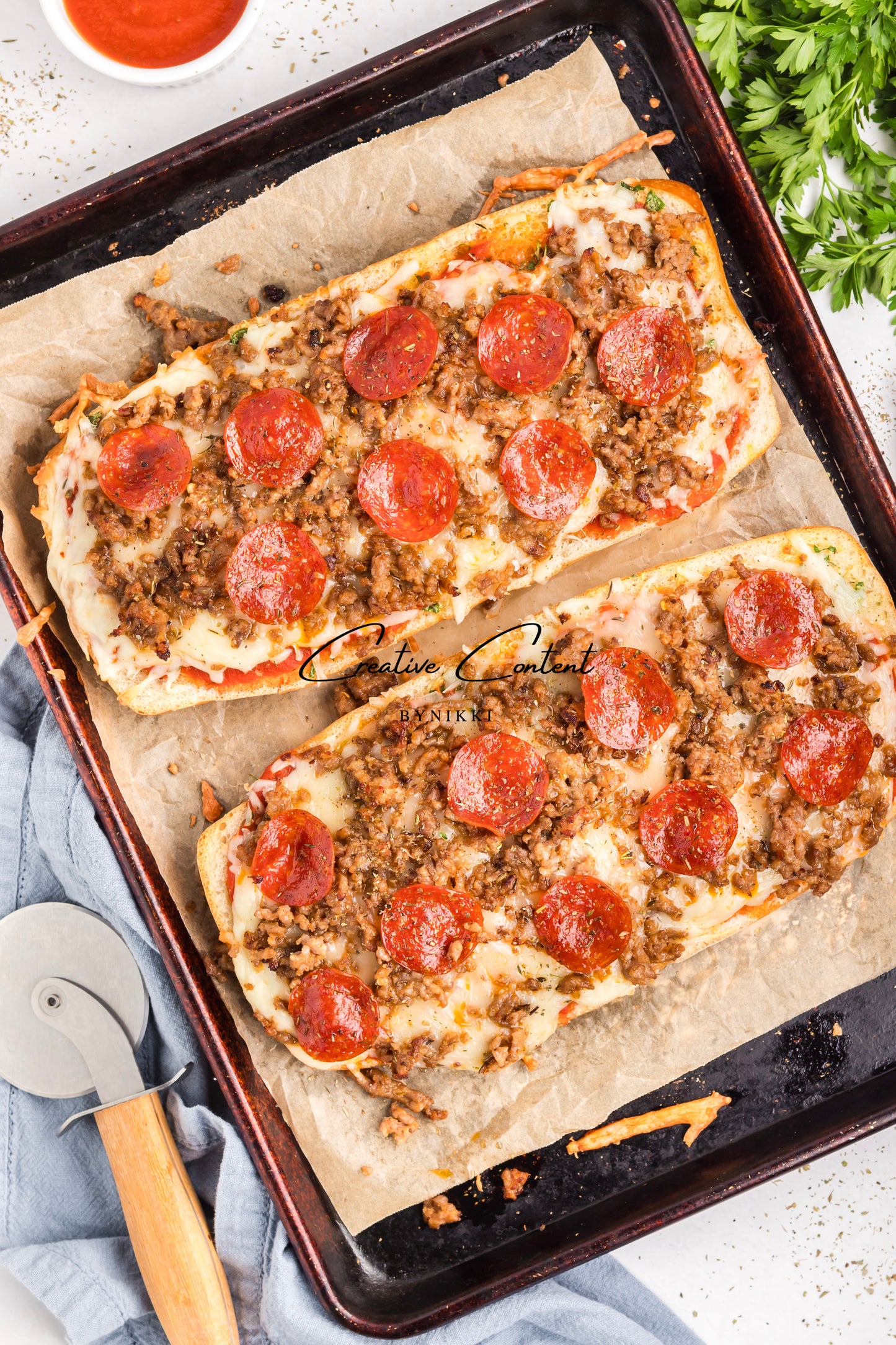 Garlic Bread Pizza  - Exclusive