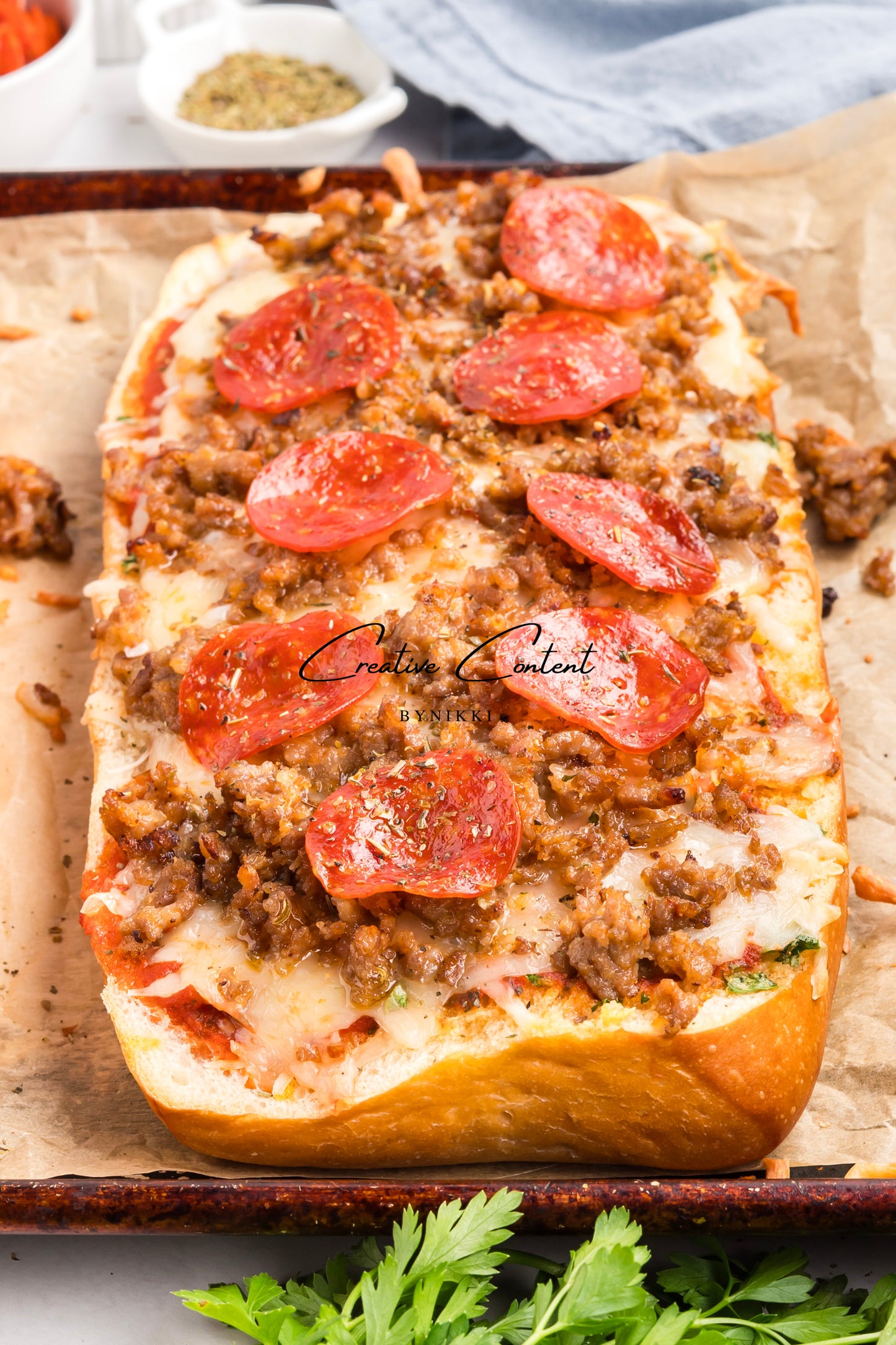 Garlic Bread Pizza  - Exclusive