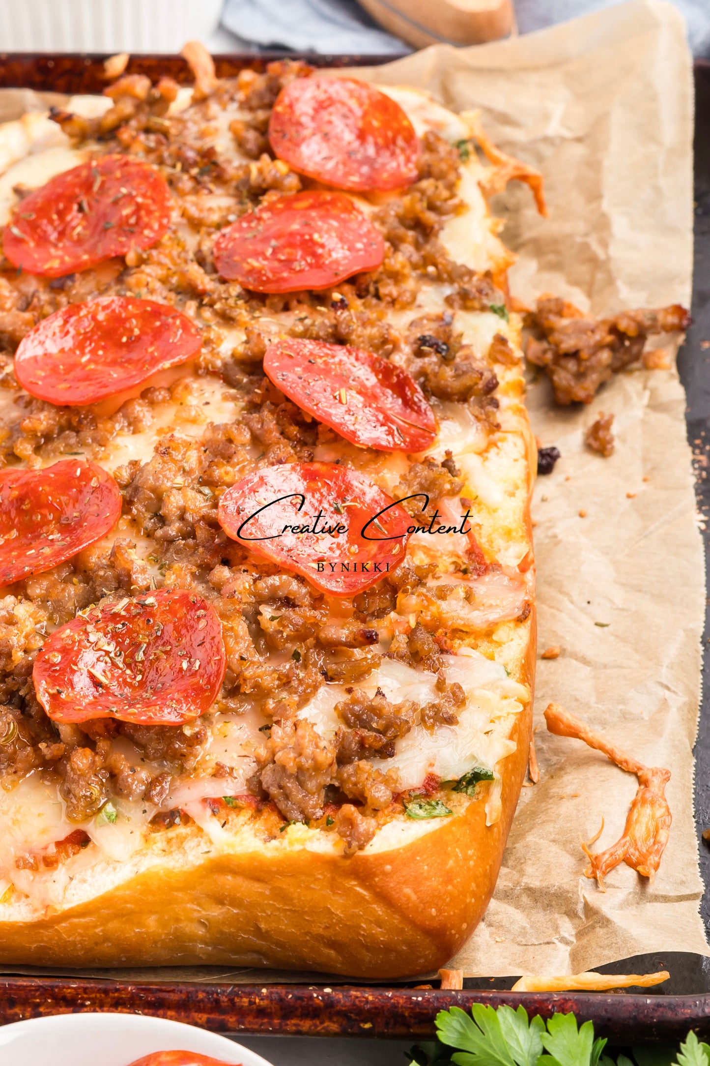 Garlic Bread Pizza  - Exclusive