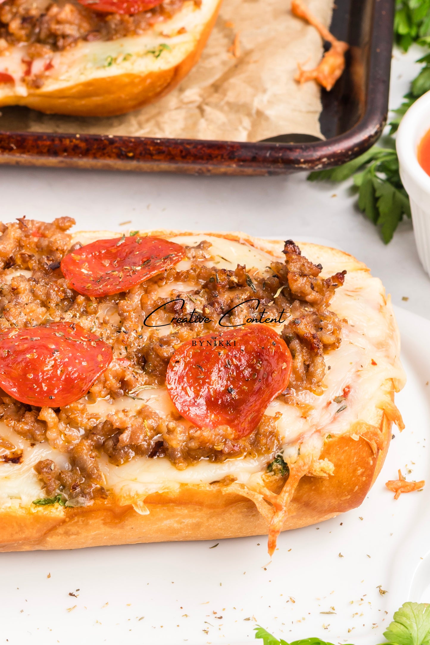 Garlic Bread Pizza  - Exclusive