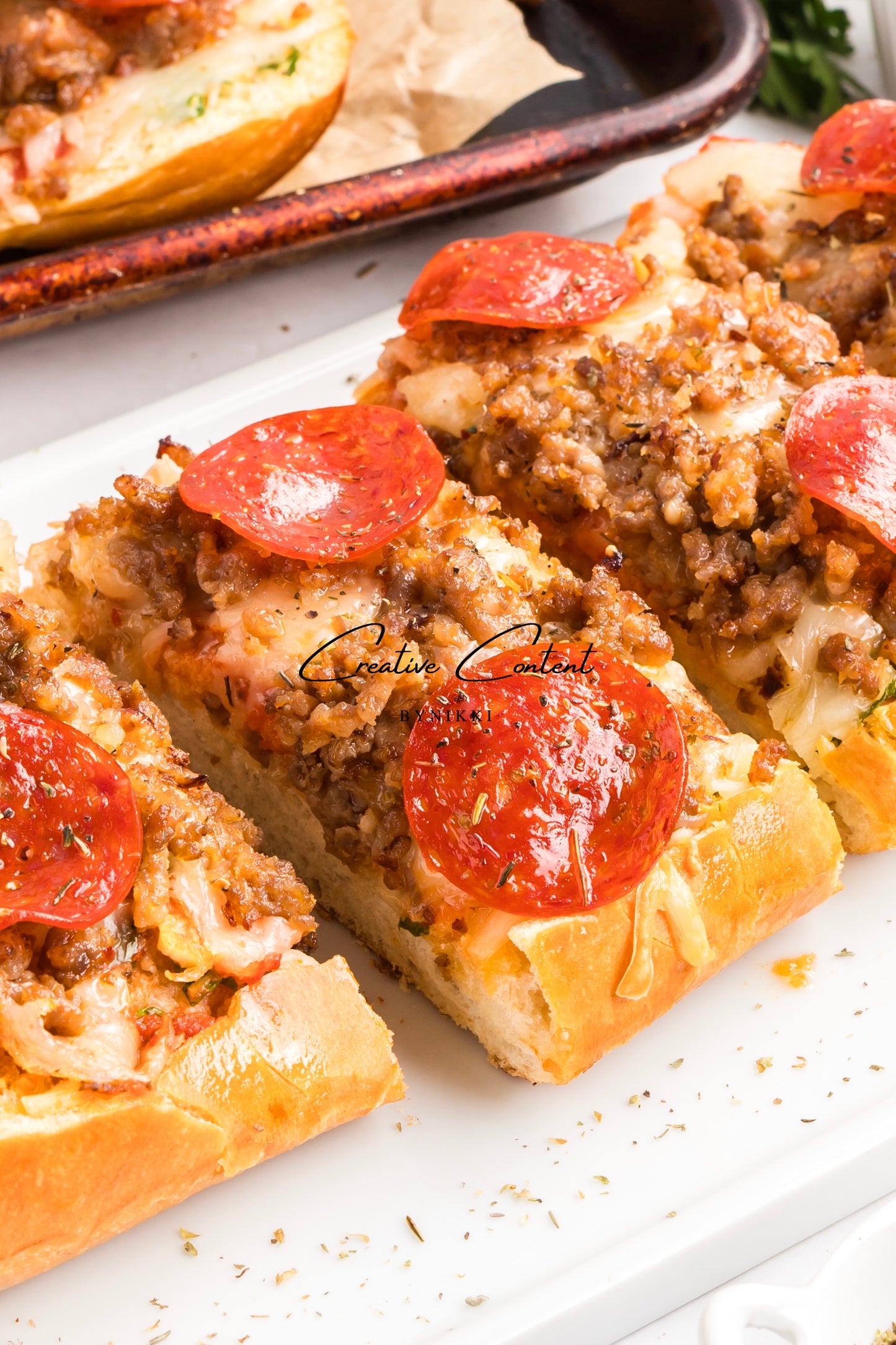 Garlic Bread Pizza  - Exclusive
