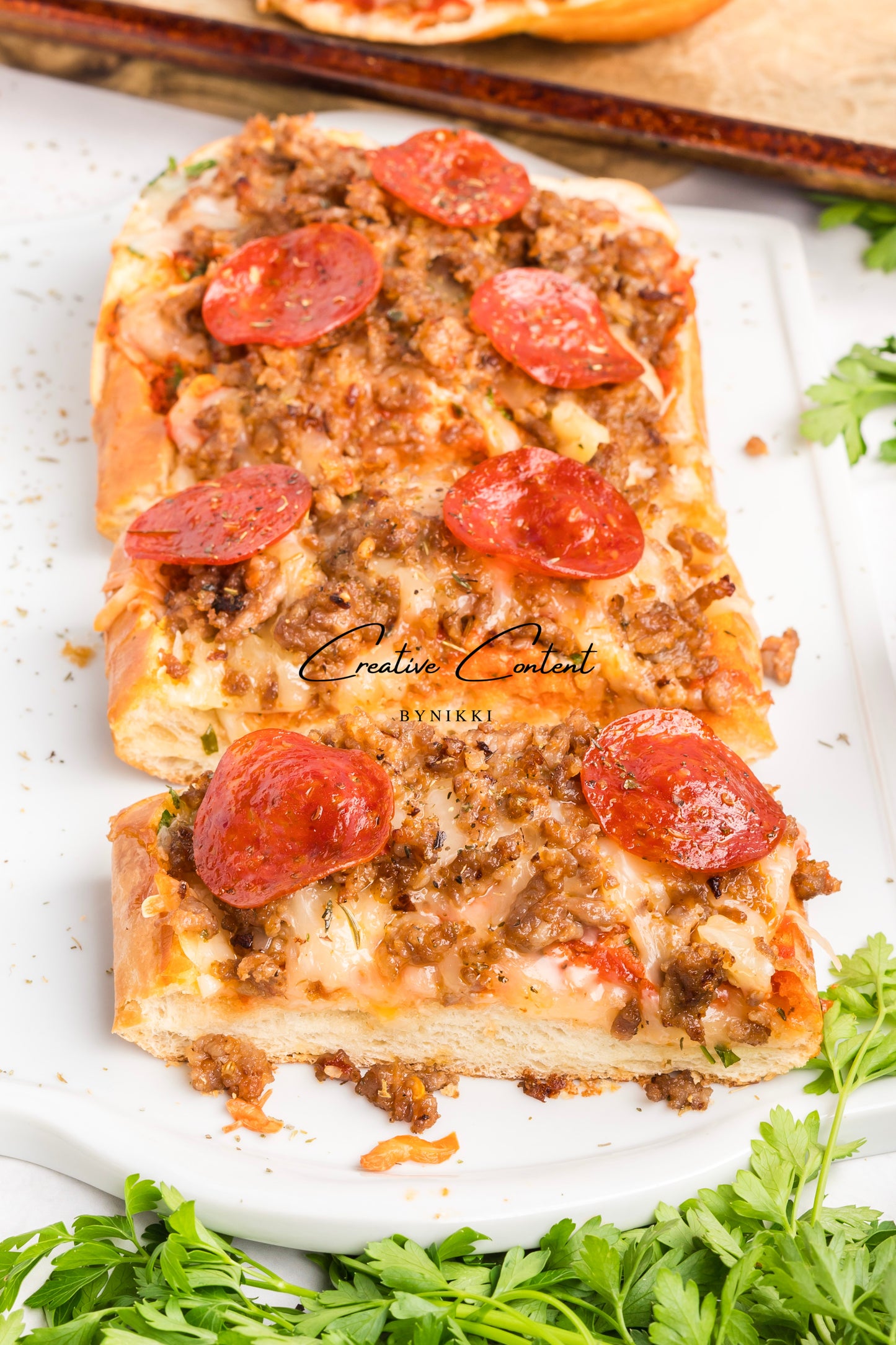 Garlic Bread Pizza  - Exclusive