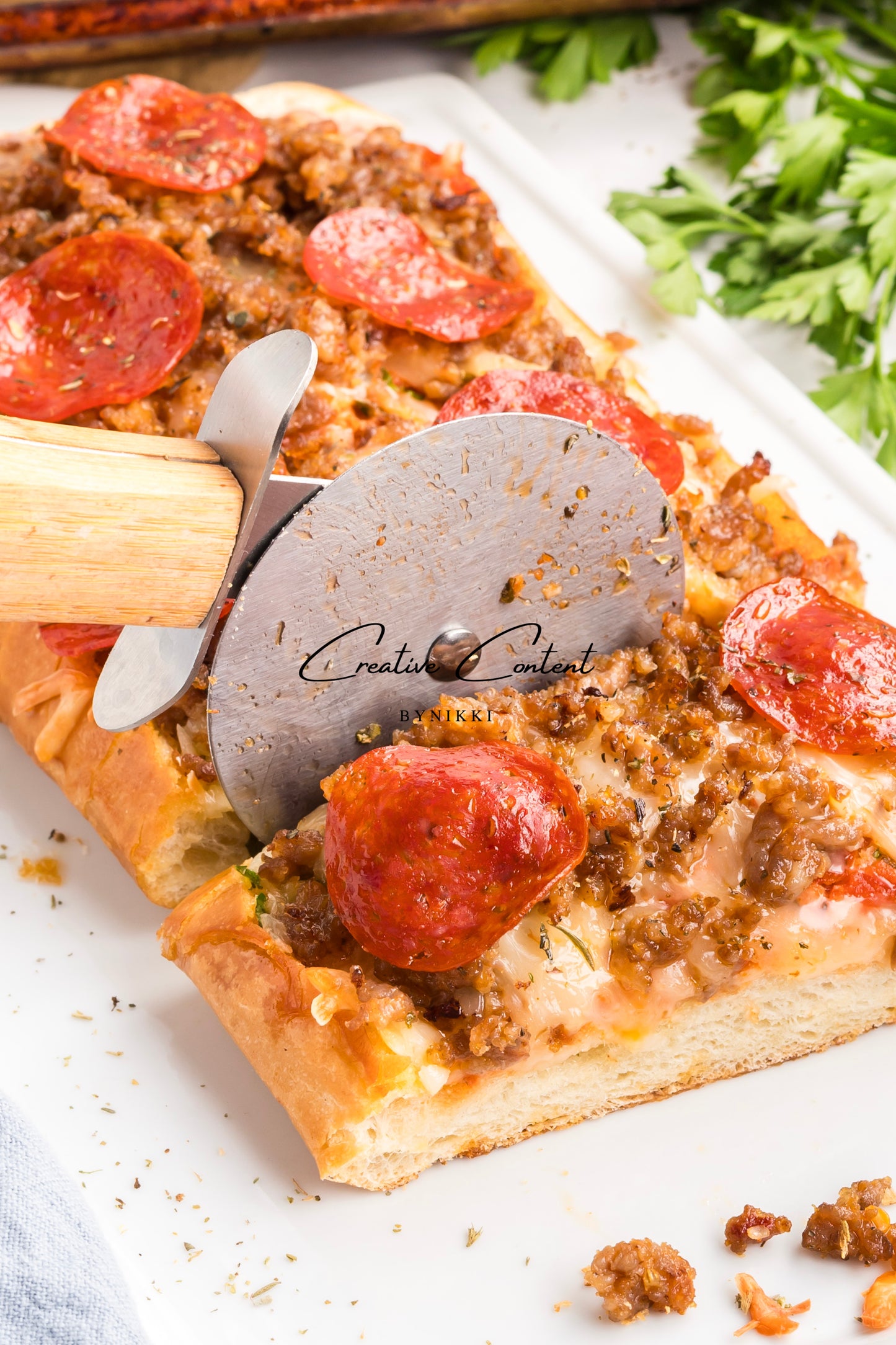 Garlic Bread Pizza  - Exclusive