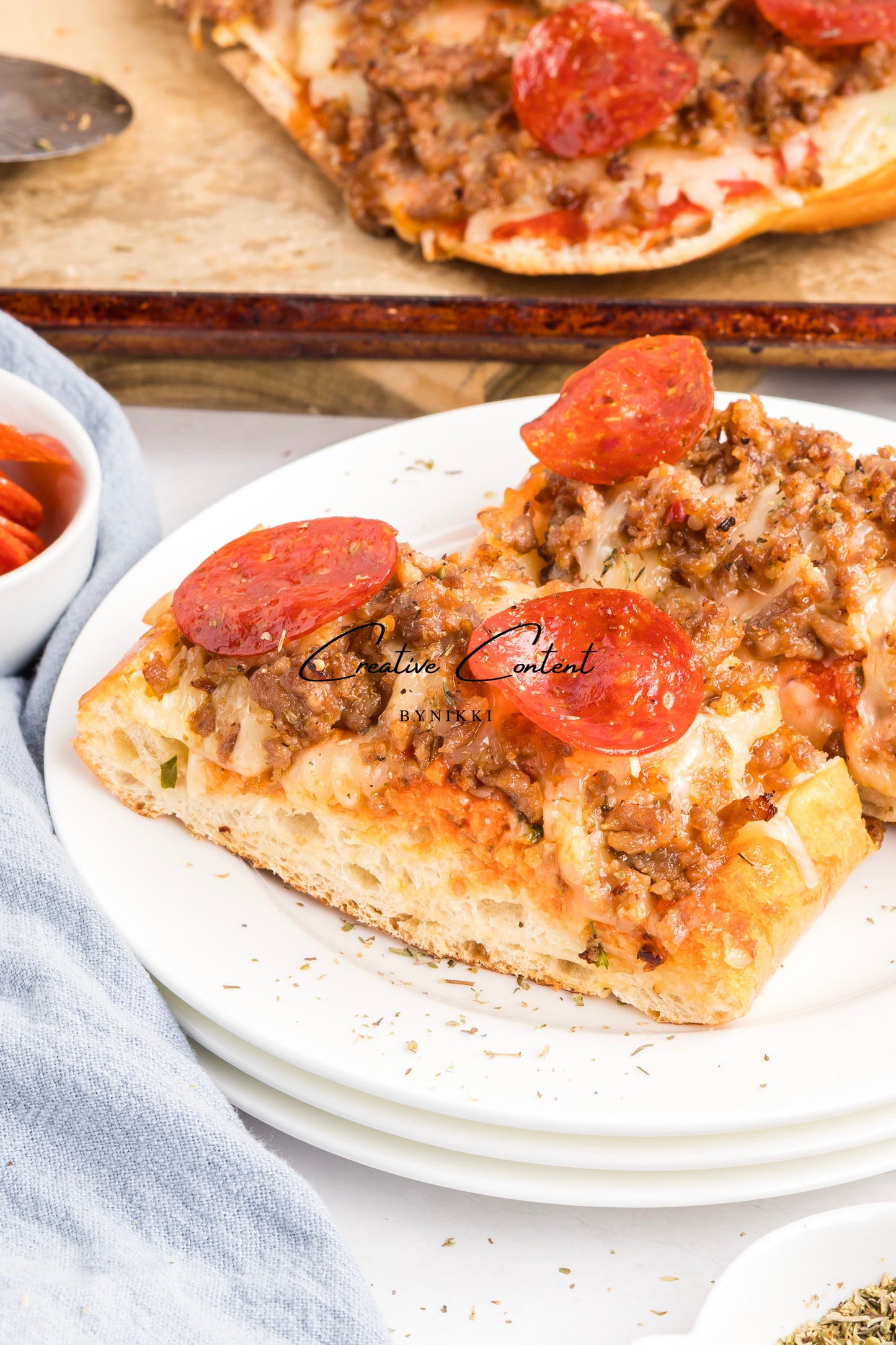Garlic Bread Pizza  - Exclusive