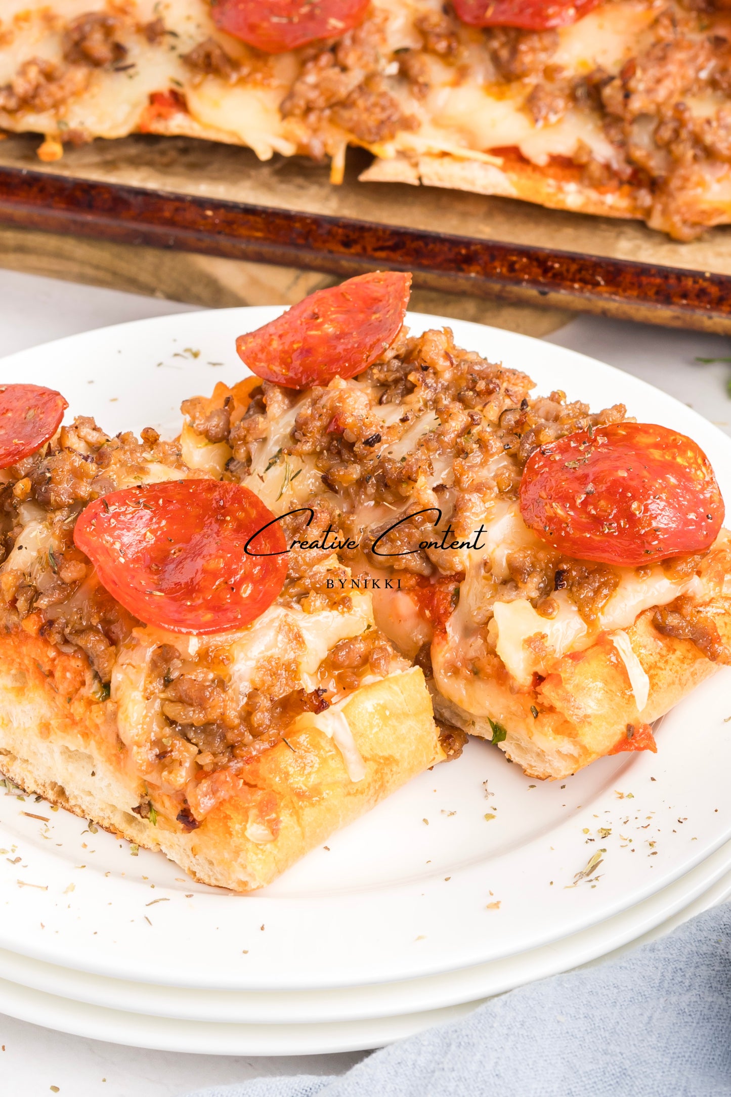 Garlic Bread Pizza  - Exclusive