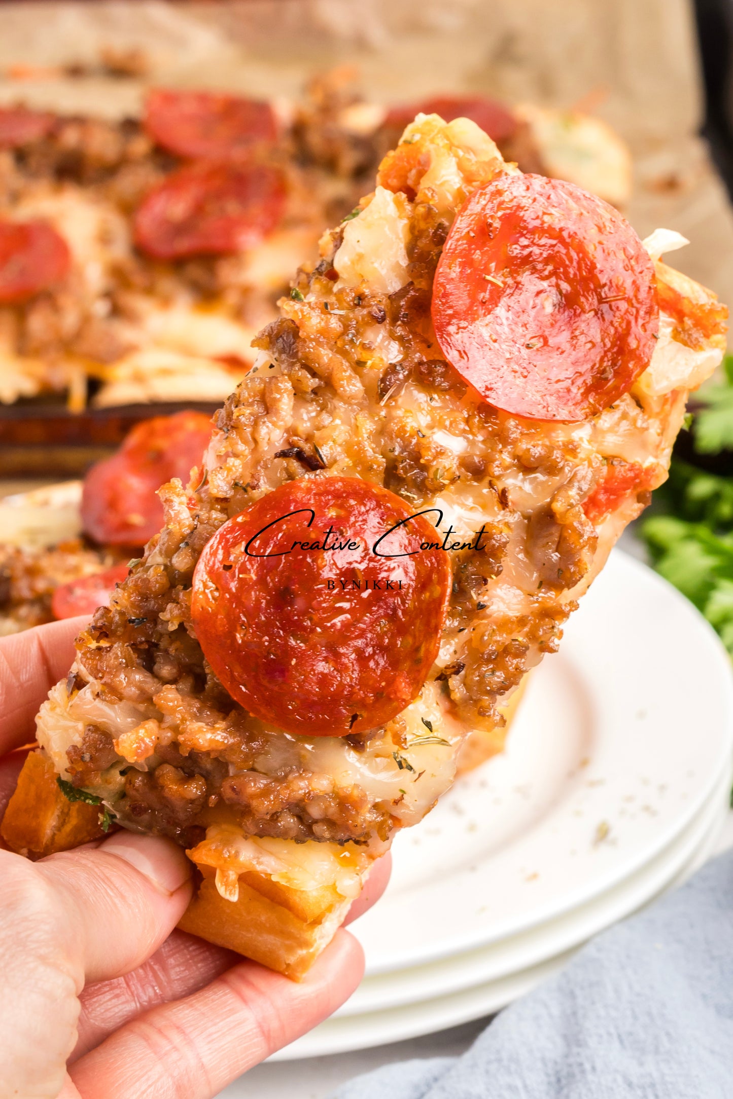 Garlic Bread Pizza  - Exclusive