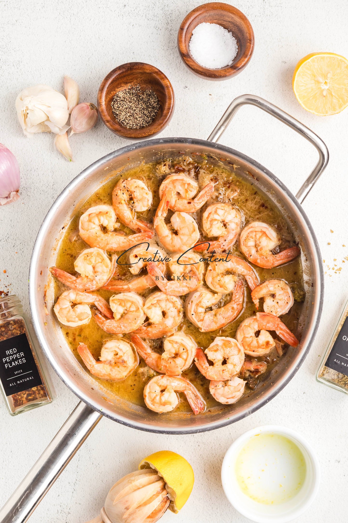 Garlic Butter Shrimp and Broccoli - Exclusive
