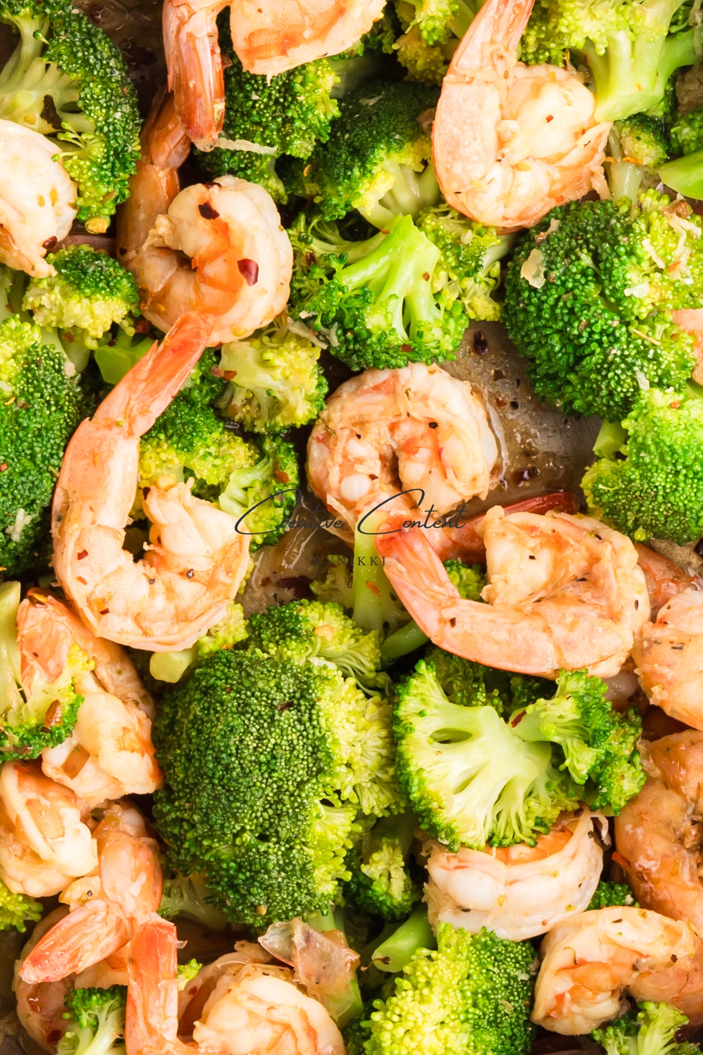 Garlic Butter Shrimp and Broccoli - Exclusive