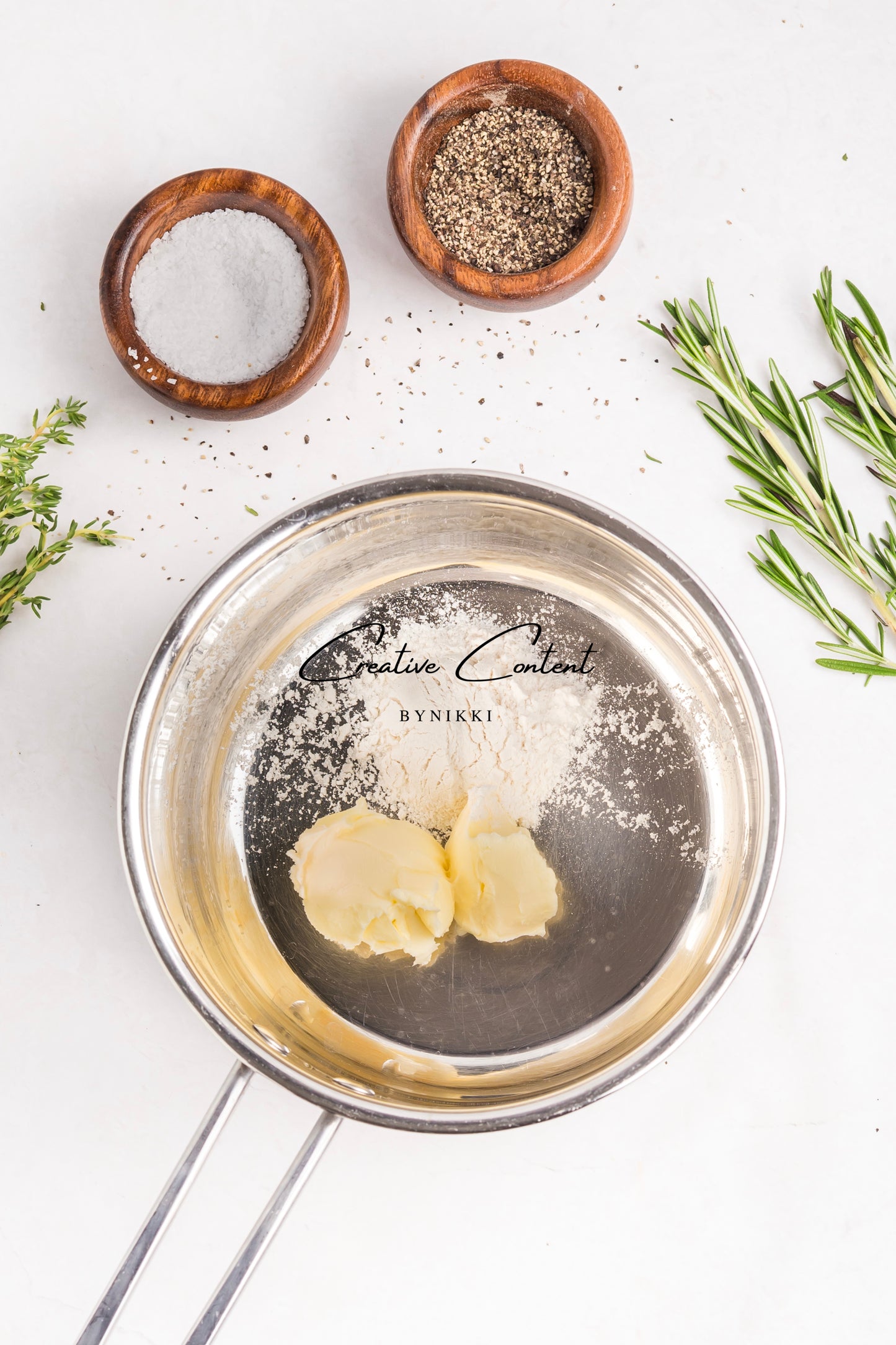 Garlic Herbed Roasted Turkey Breast With Rosemary Cream Sauce  - Exclusive