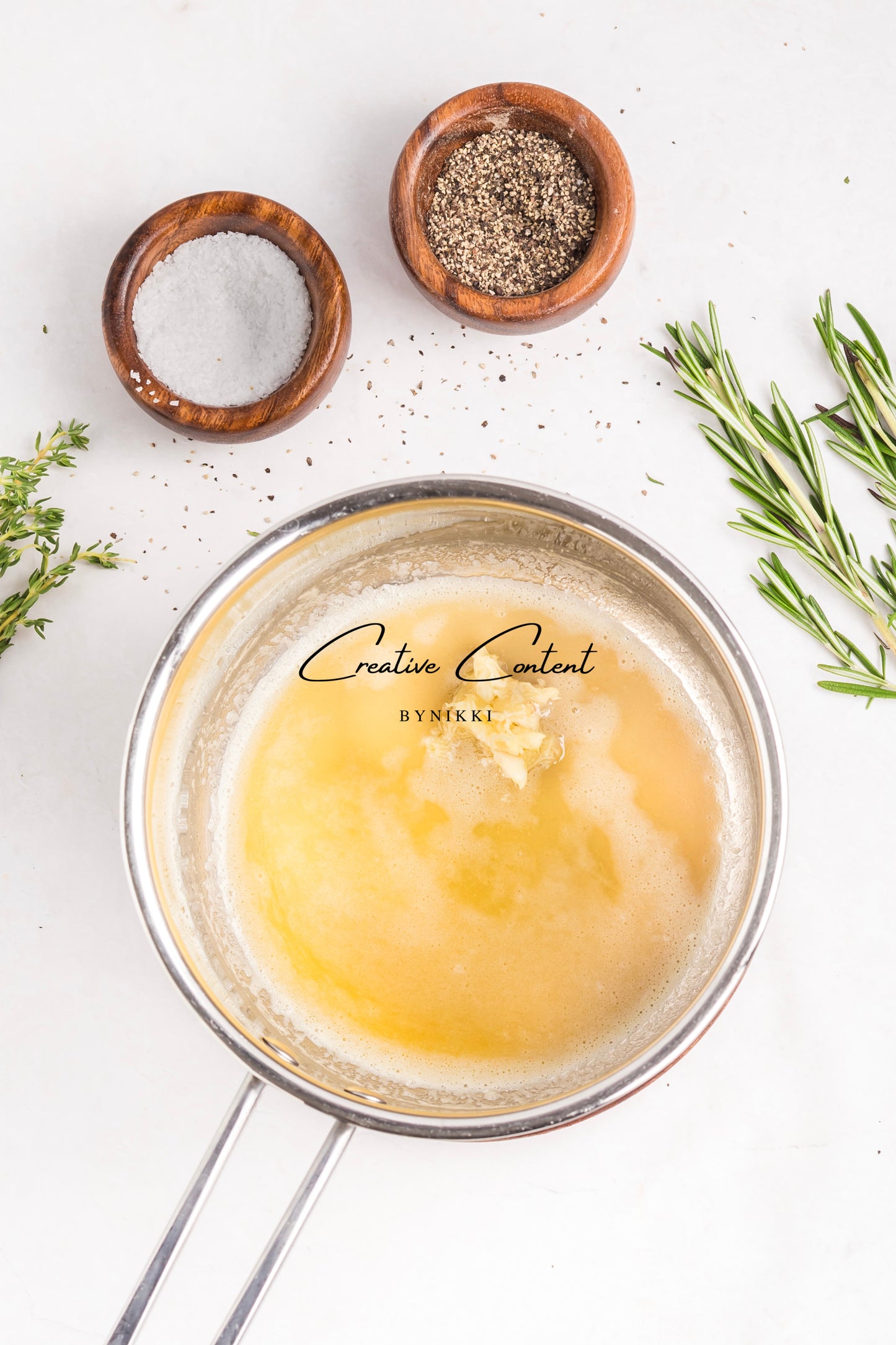 Garlic Herbed Roasted Turkey Breast With Rosemary Cream Sauce  - Exclusive