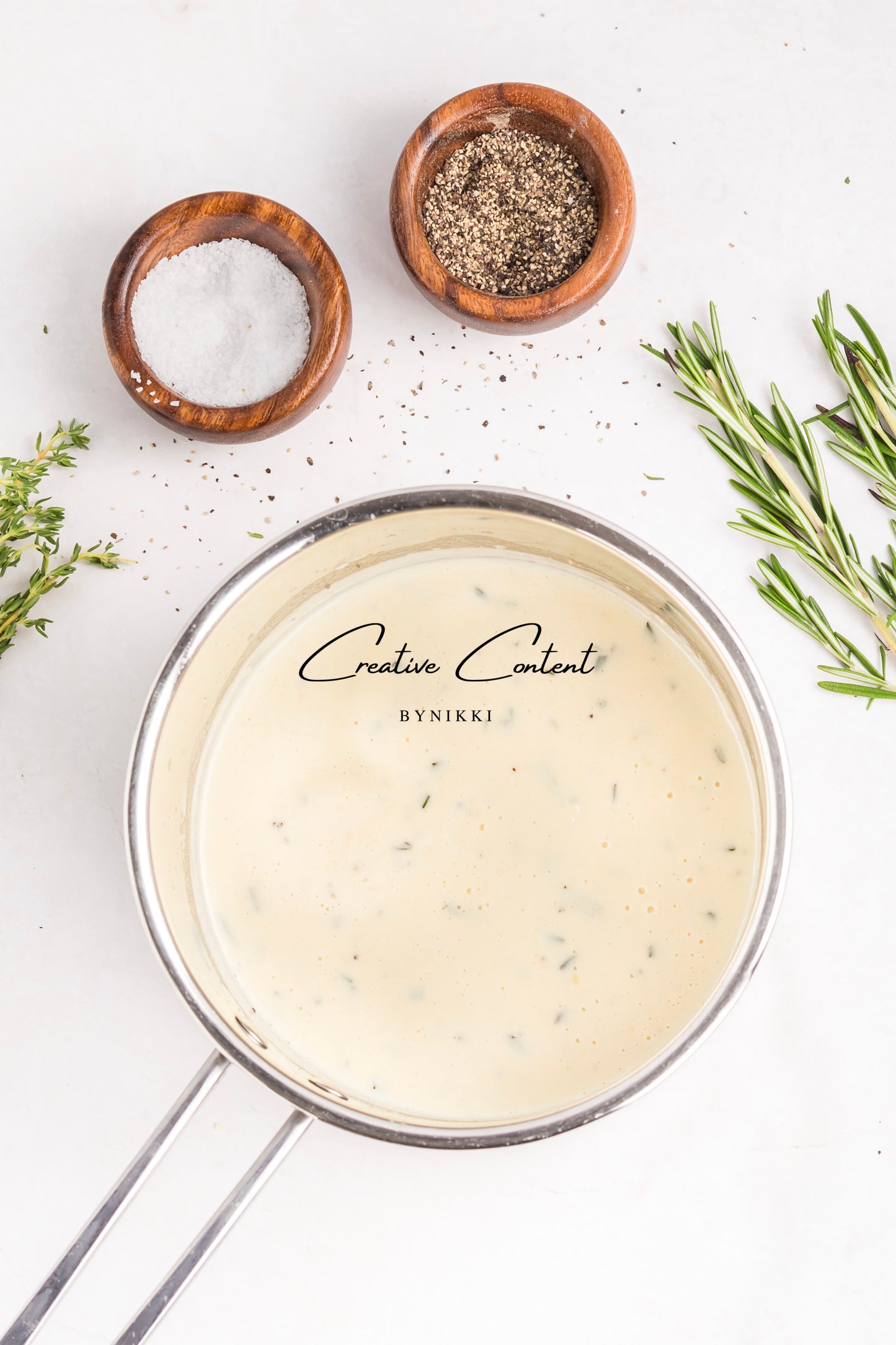 Garlic Herbed Roasted Turkey Breast With Rosemary Cream Sauce  - Exclusive