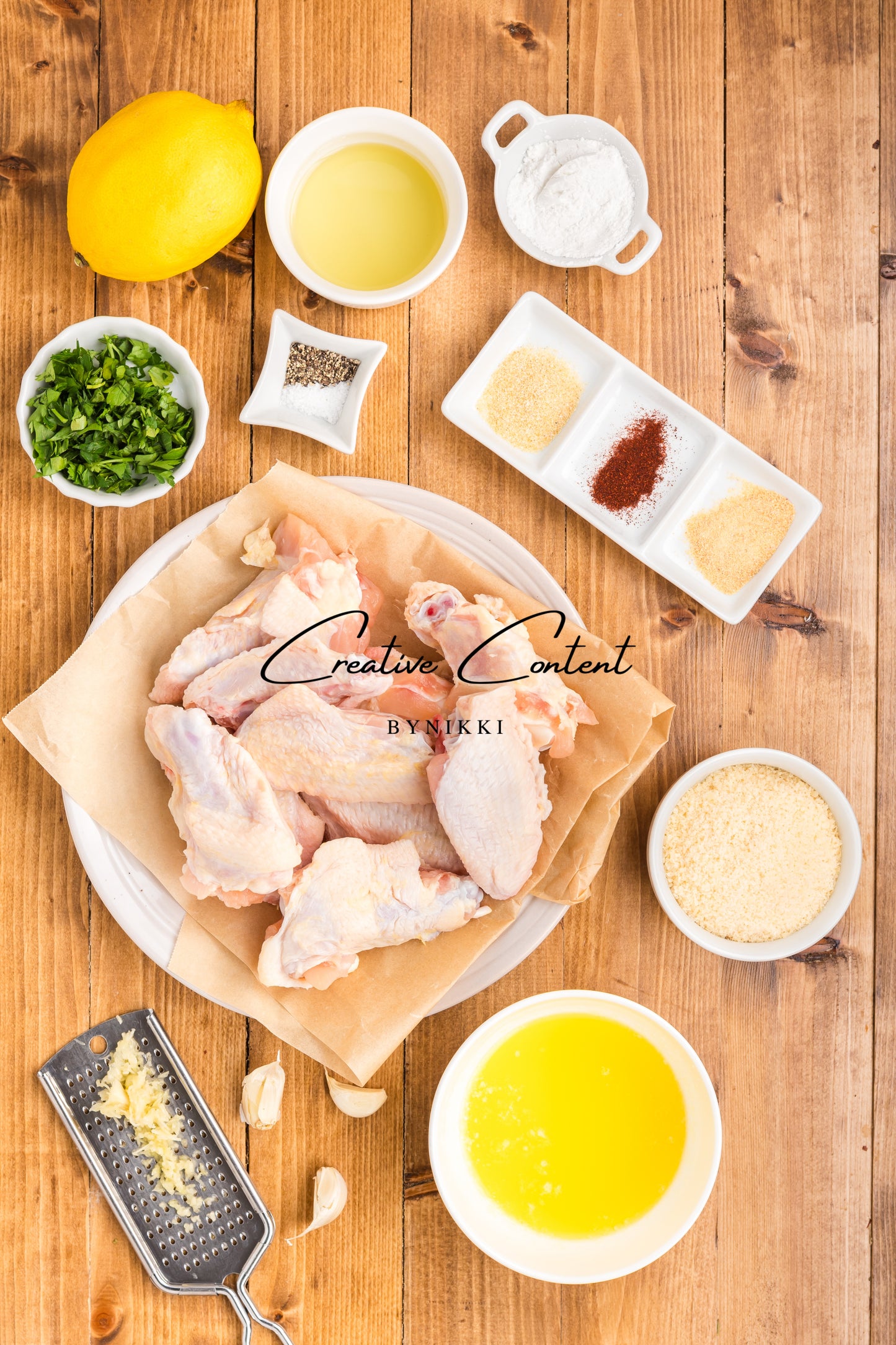 Air Fryer Garlic Parmesan Chicken Wings - Exclusive