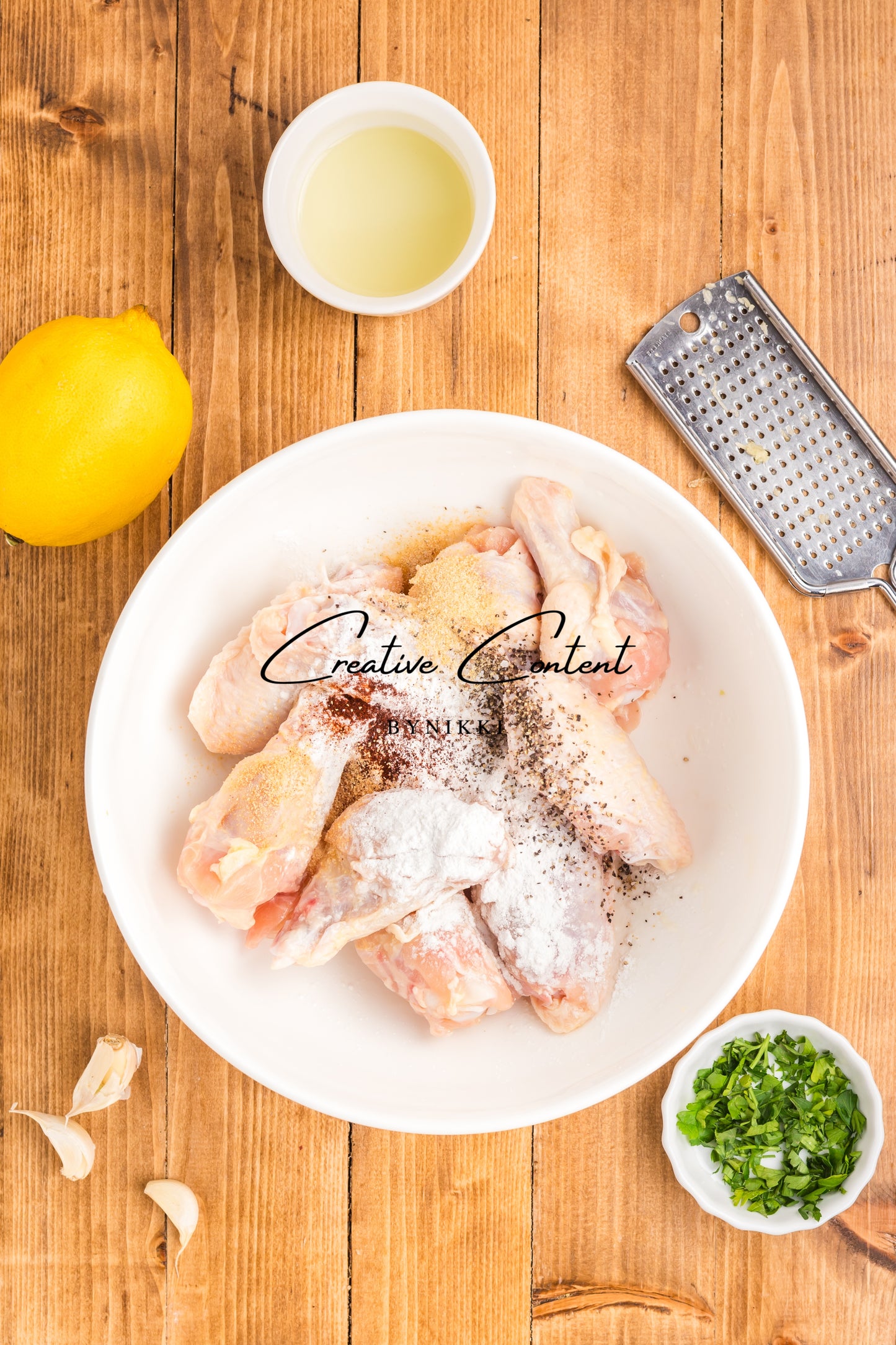 Air Fryer Garlic Parmesan Chicken Wings - Exclusive