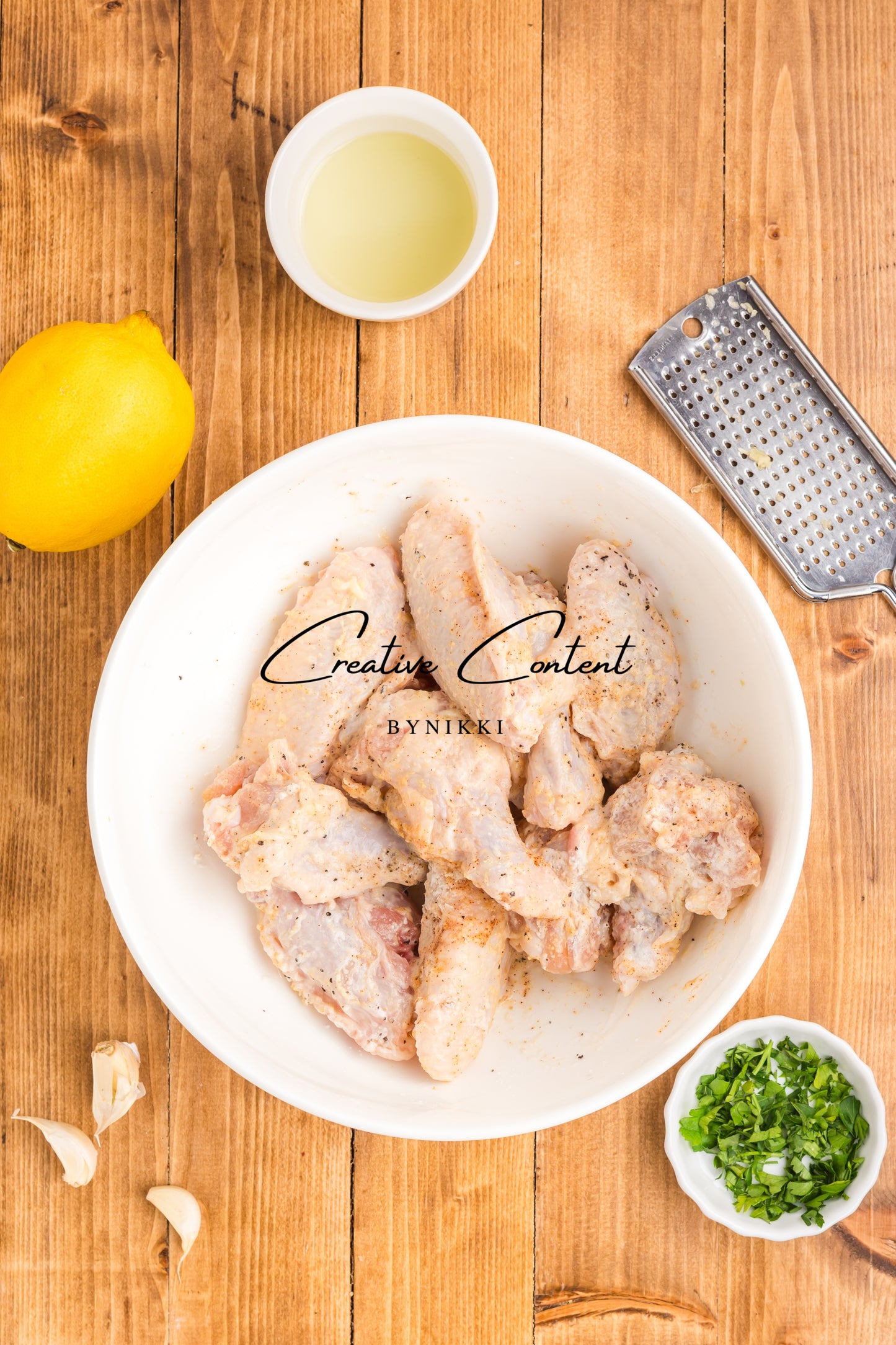Air Fryer Garlic Parmesan Chicken Wings - Exclusive