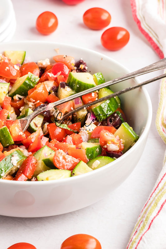 Greek Chopped Salad - Set 1 of 2
