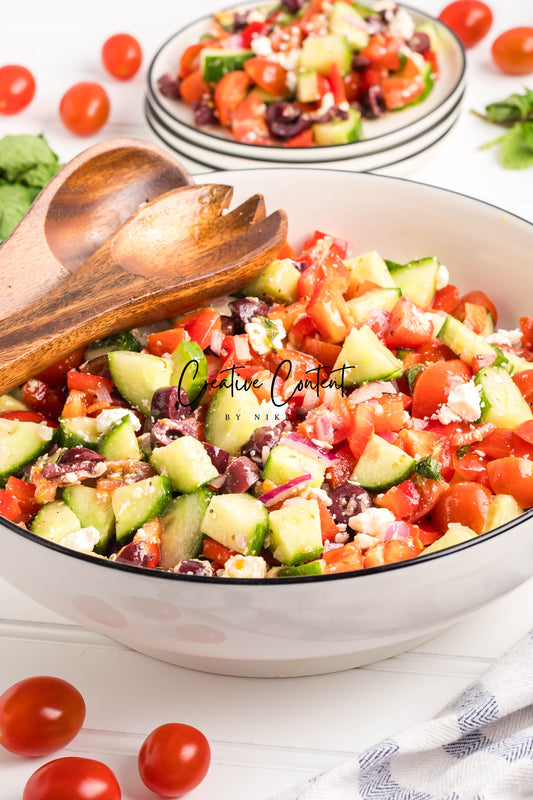 Greek Chopped Salad - Set 2 of 2