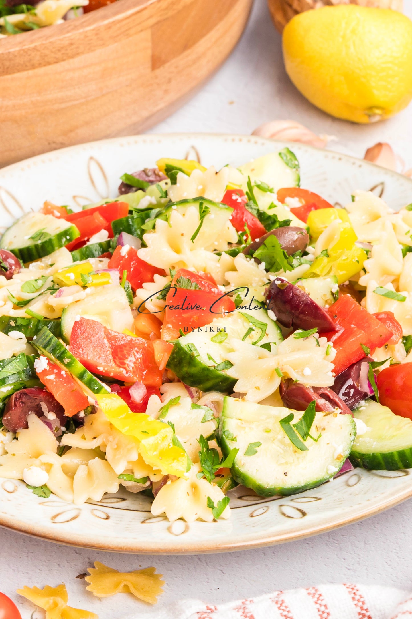 Greek Pasta Salad - Exclusive