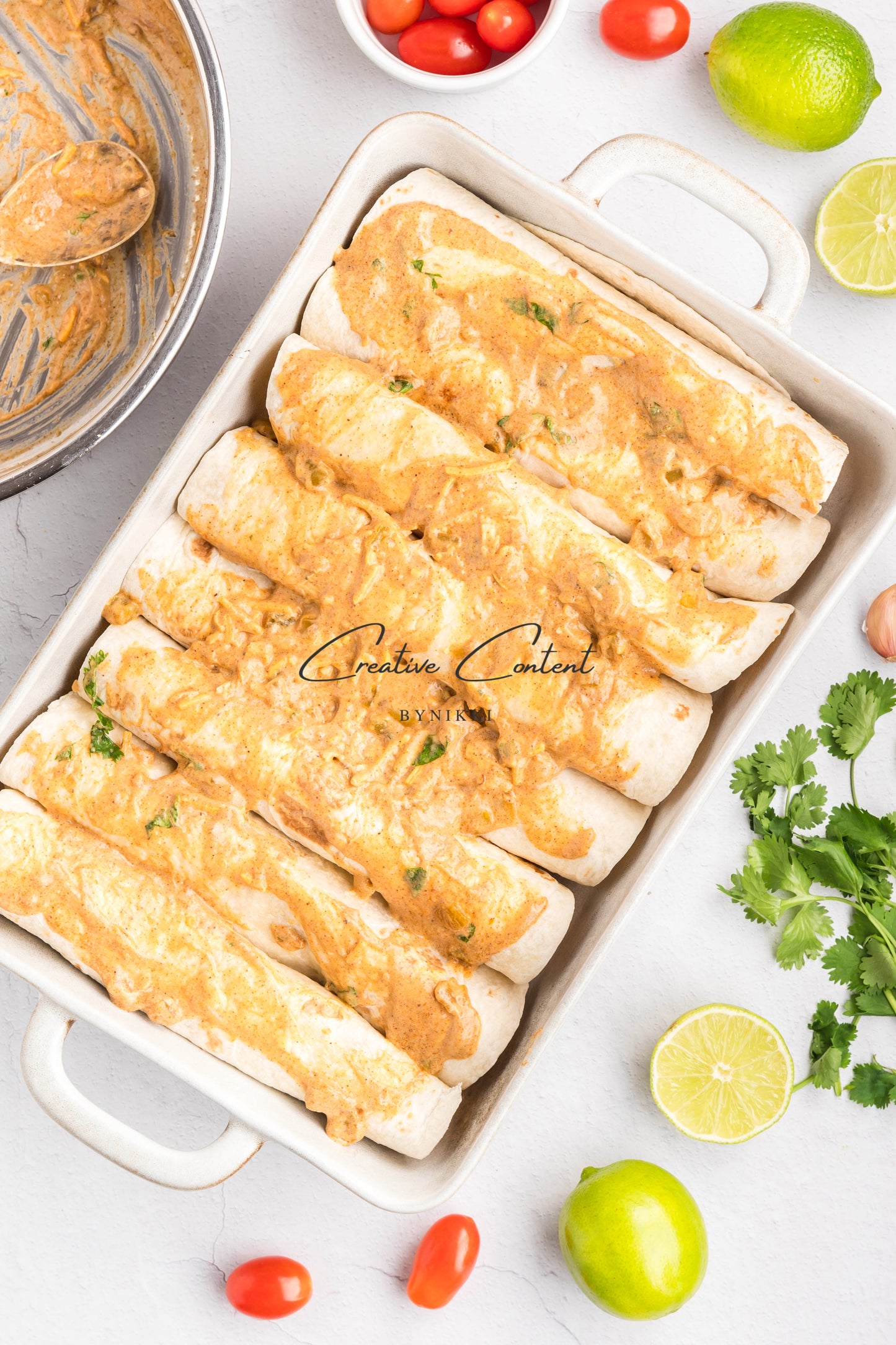 Green Chile Chicken Enchiladas - Exclusive