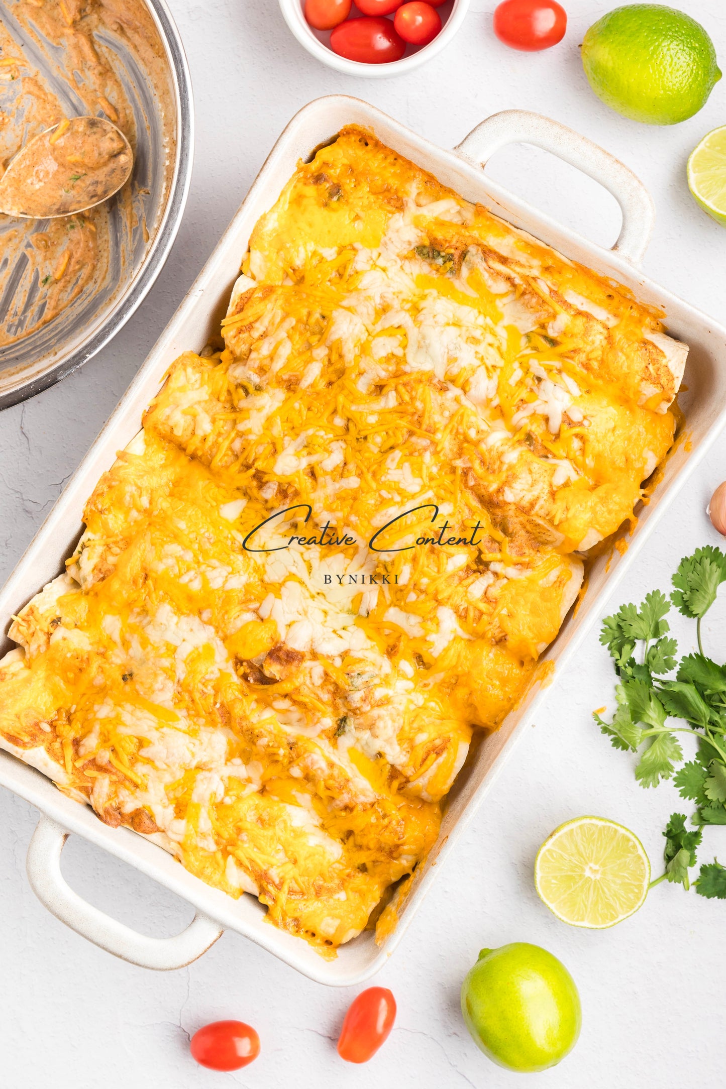 Green Chile Chicken Enchiladas - Exclusive
