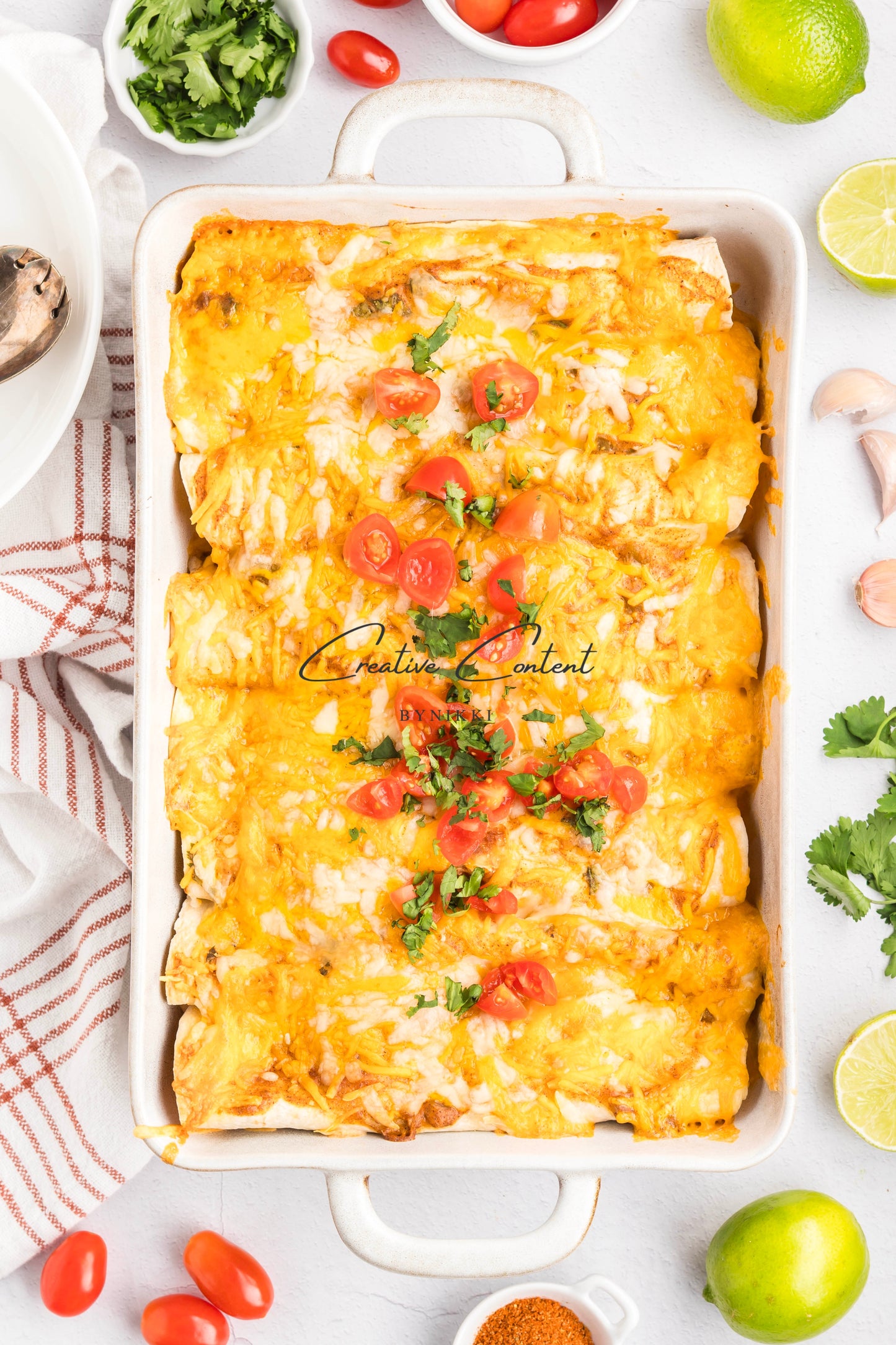 Green Chile Chicken Enchiladas - Exclusive