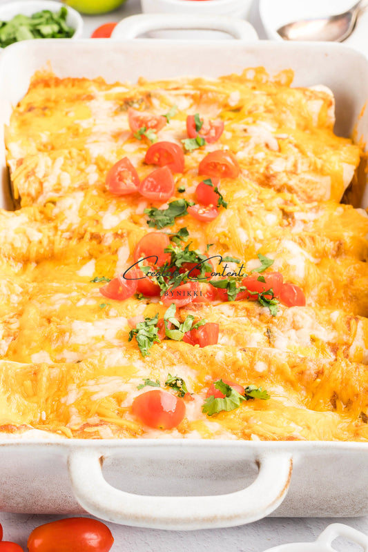 Green Chile Chicken Enchiladas - Exclusive