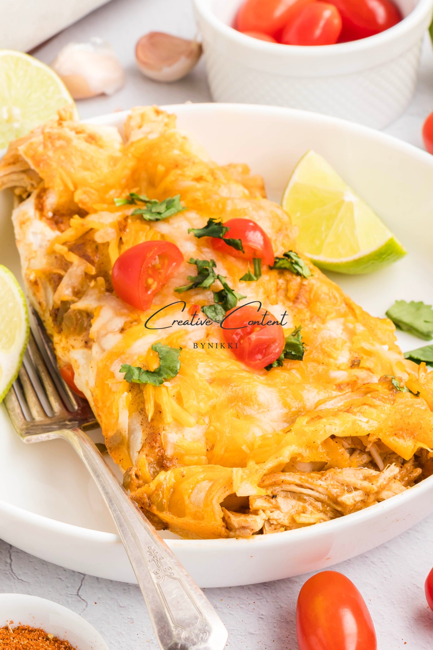 Green Chile Chicken Enchiladas - Exclusive