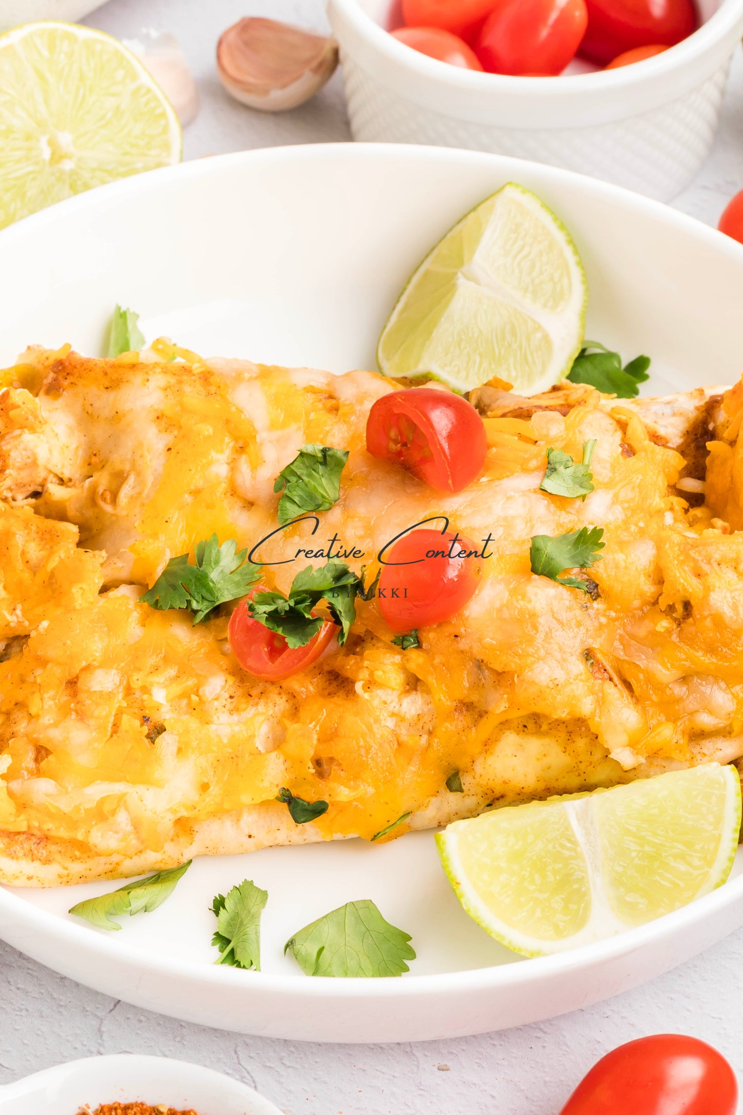 Green Chile Chicken Enchiladas - Exclusive