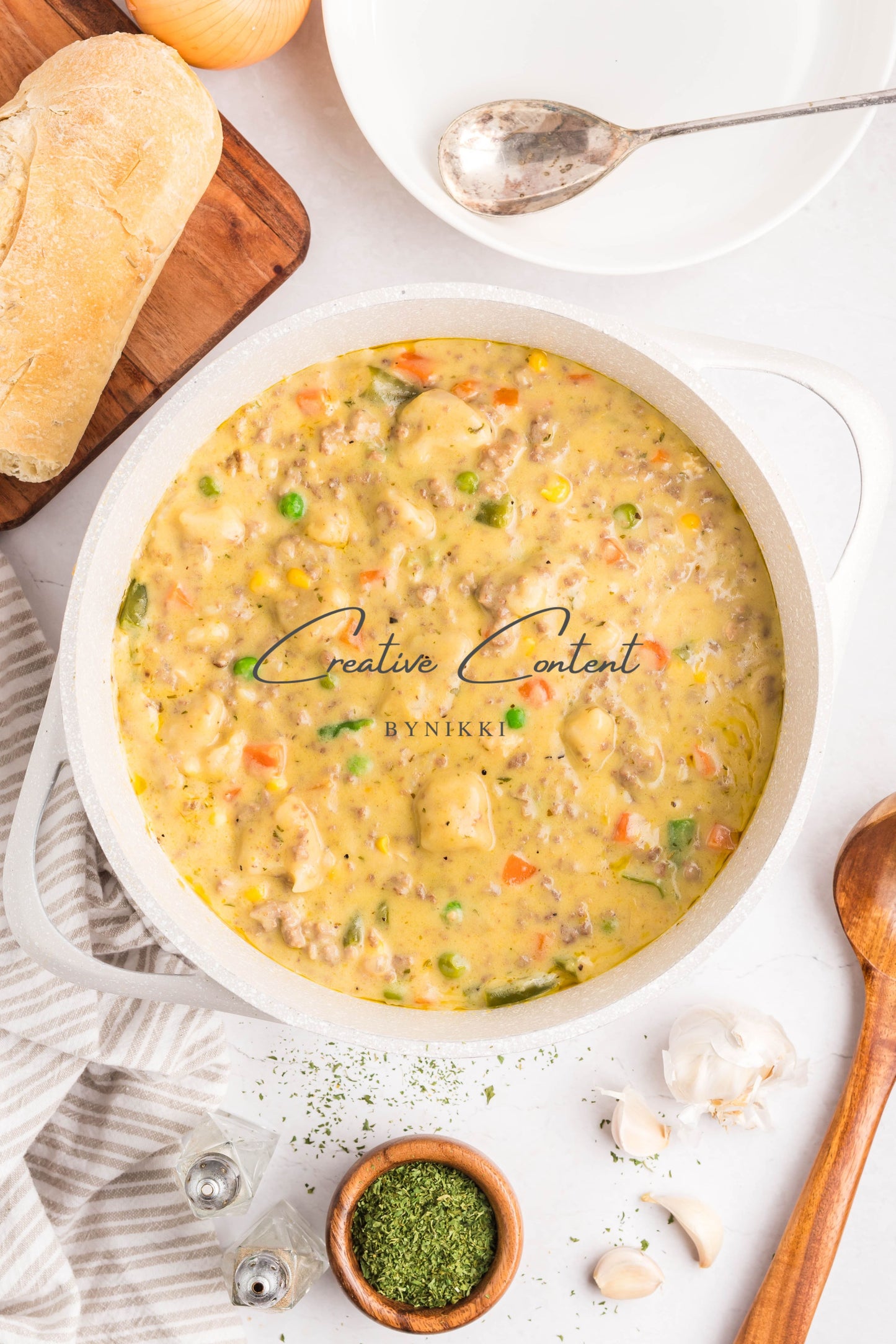 Ground Beef and Dumplings -  Exclusive