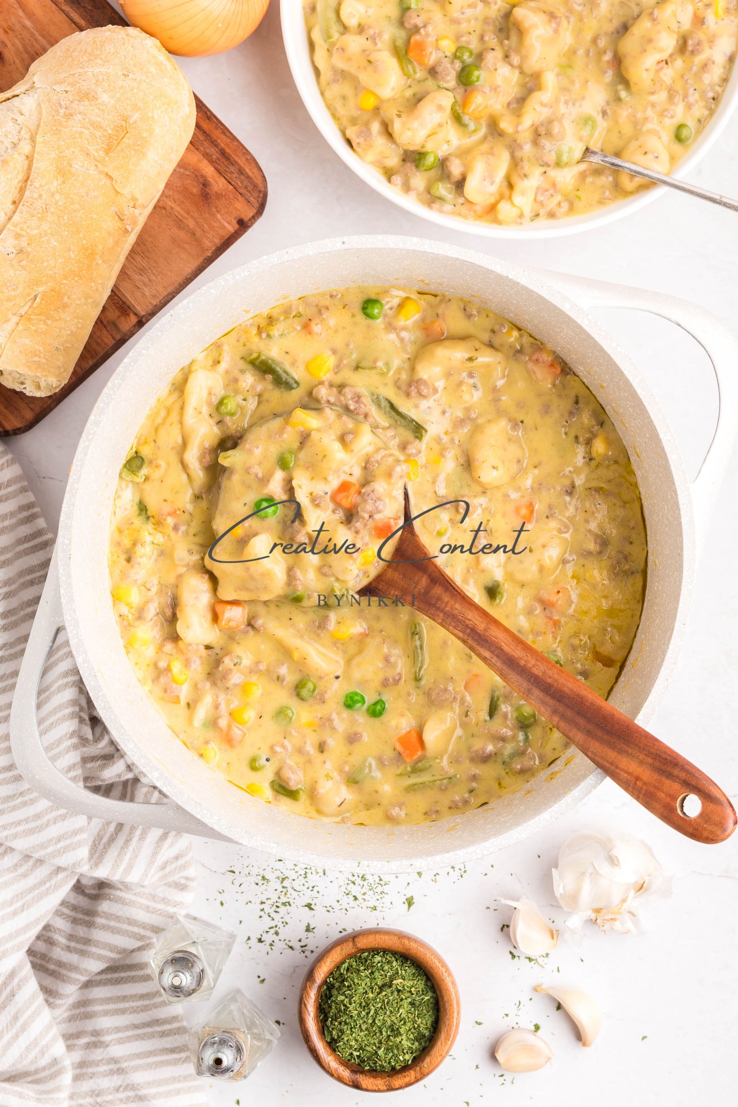 Ground Beef and Dumplings -  Exclusive