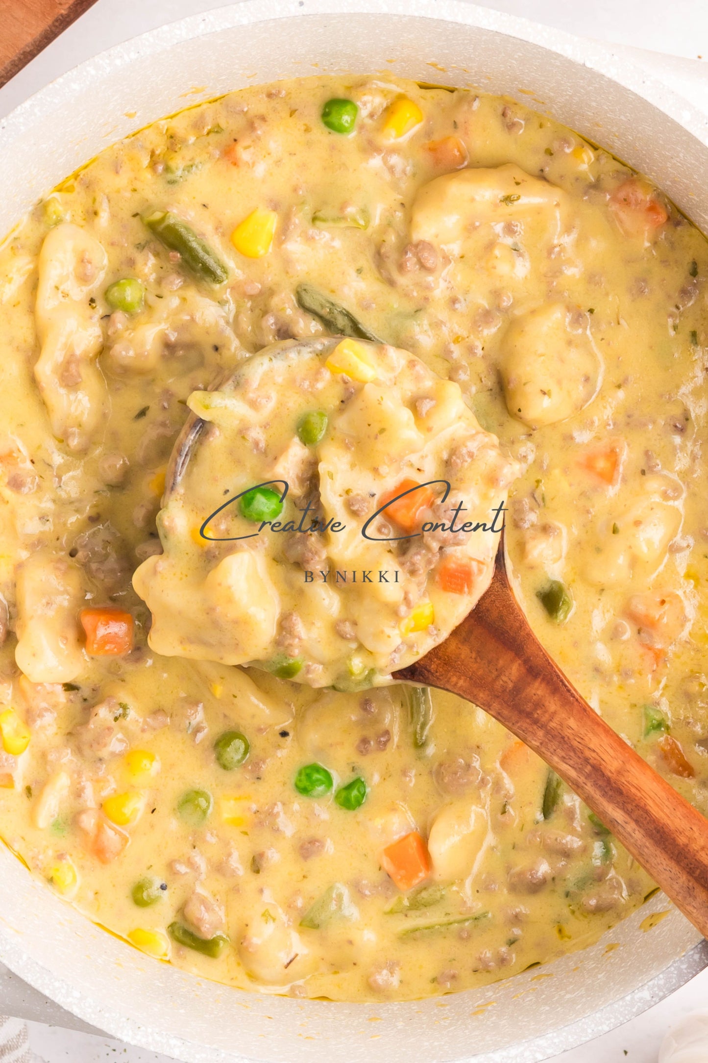 Ground Beef and Dumplings -  Exclusive