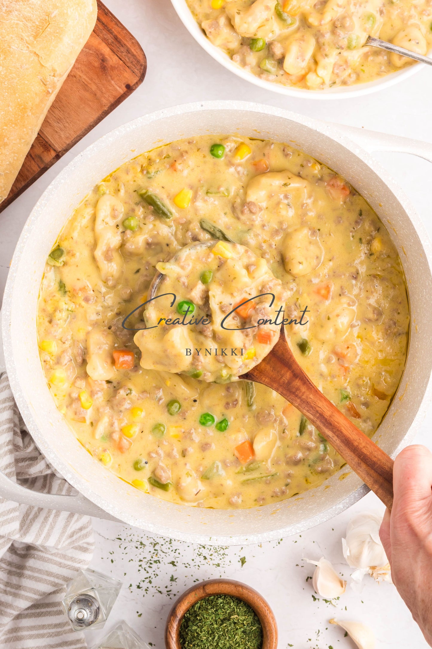 Ground Beef and Dumplings -  Exclusive