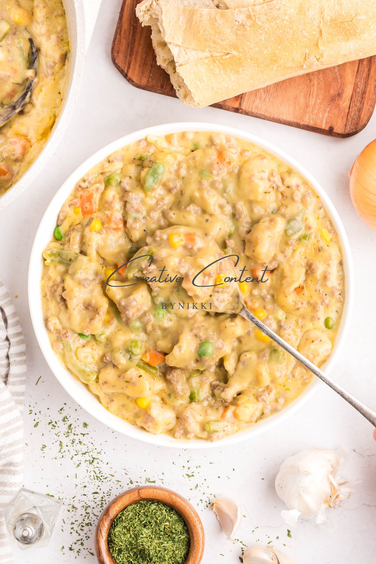 Ground Beef and Dumplings -  Exclusive