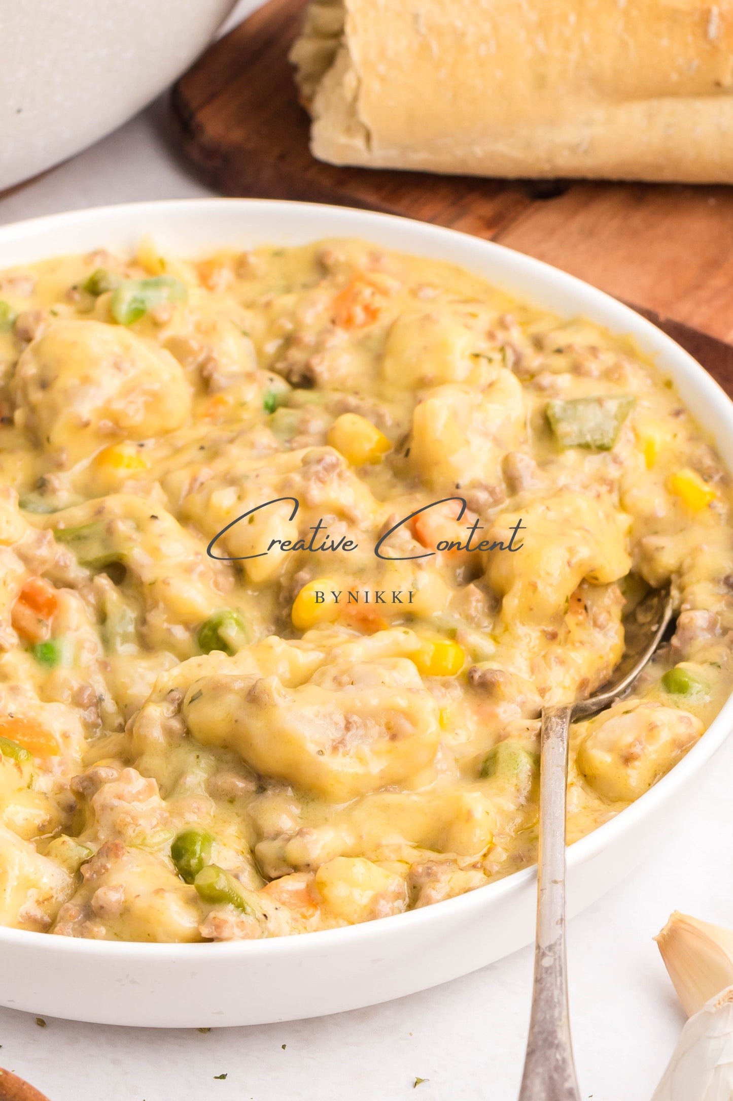Ground Beef and Dumplings -  Exclusive