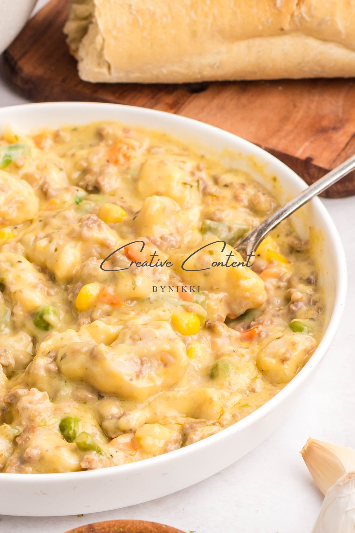 Ground Beef and Dumplings -  Exclusive