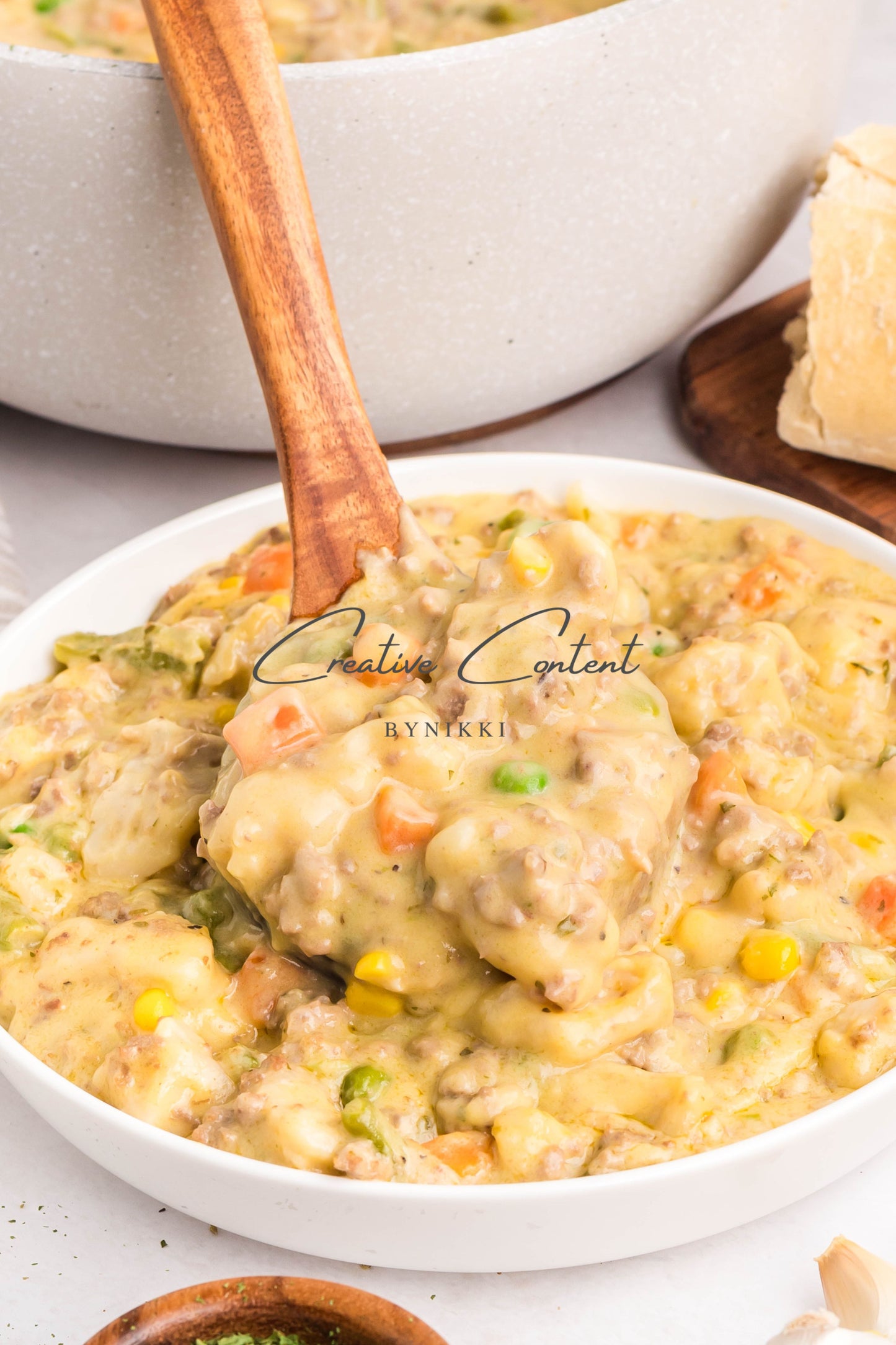 Ground Beef and Dumplings -  Exclusive