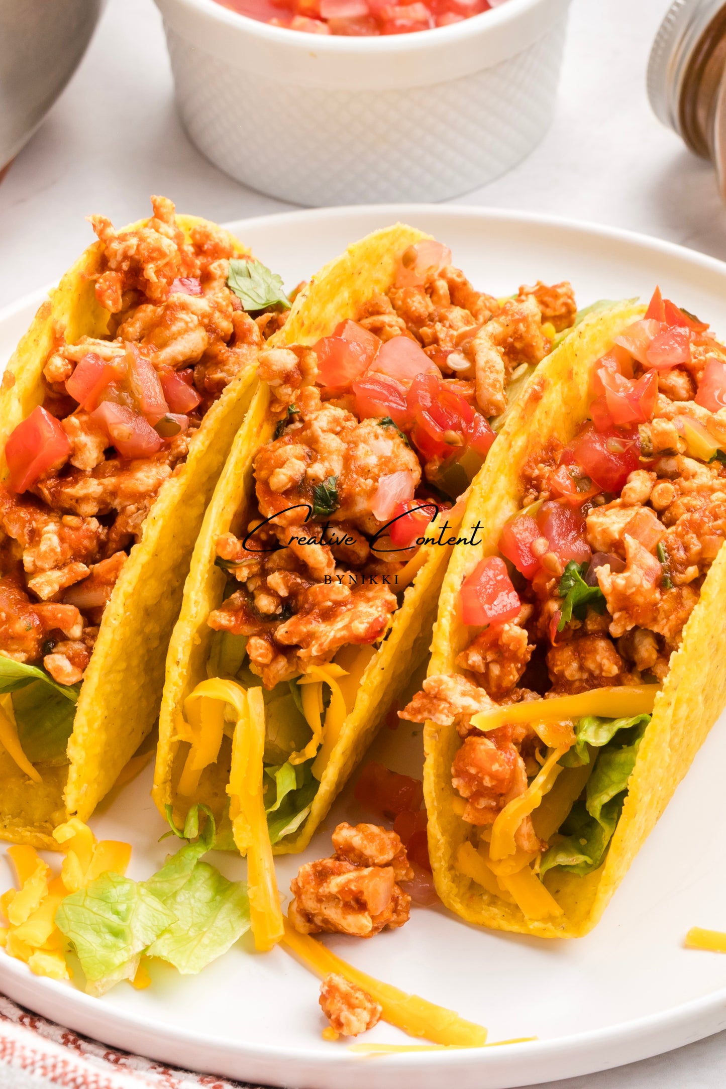 Ground Chicken Tacos  - Mini Exclusive