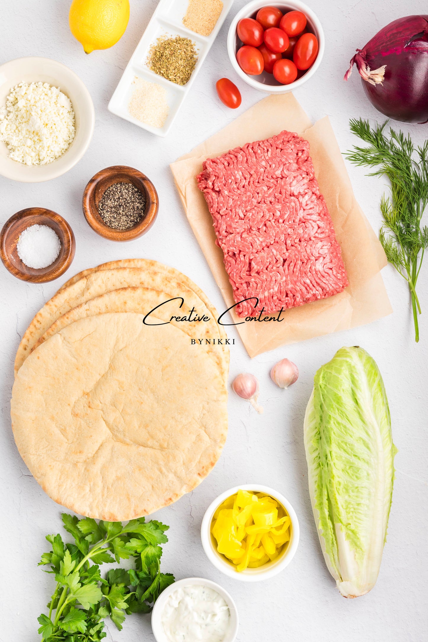 Gyro Smash Burger Tacos - Exclusive