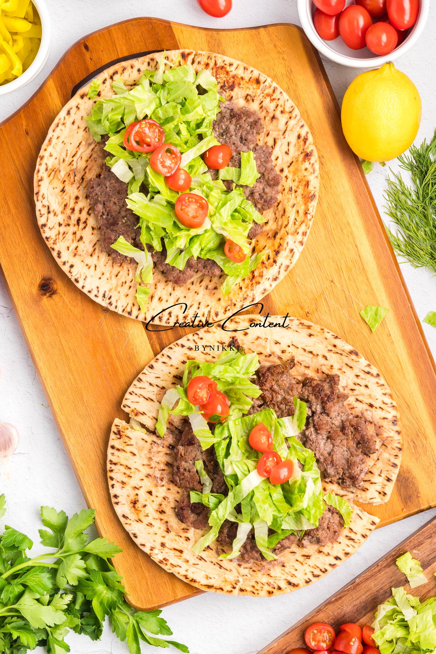 Gyro Smash Burger Tacos - Exclusive