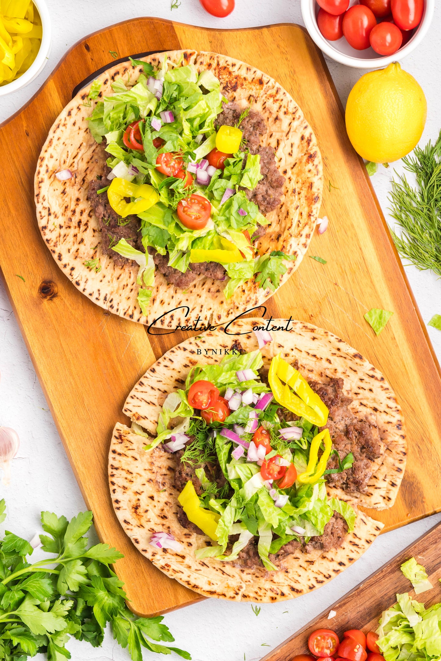 Gyro Smash Burger Tacos - Exclusive