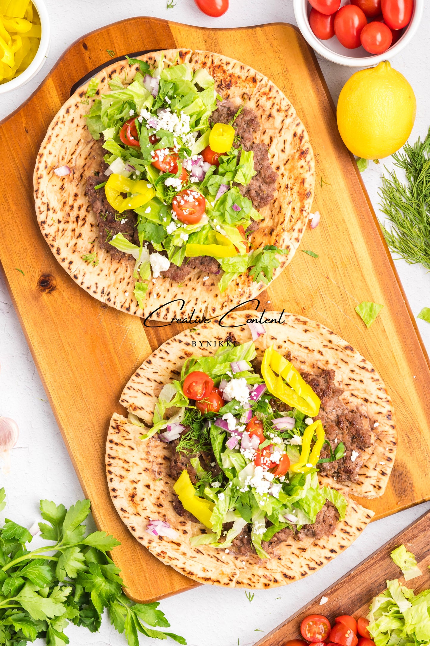 Gyro Smash Burger Tacos - Exclusive