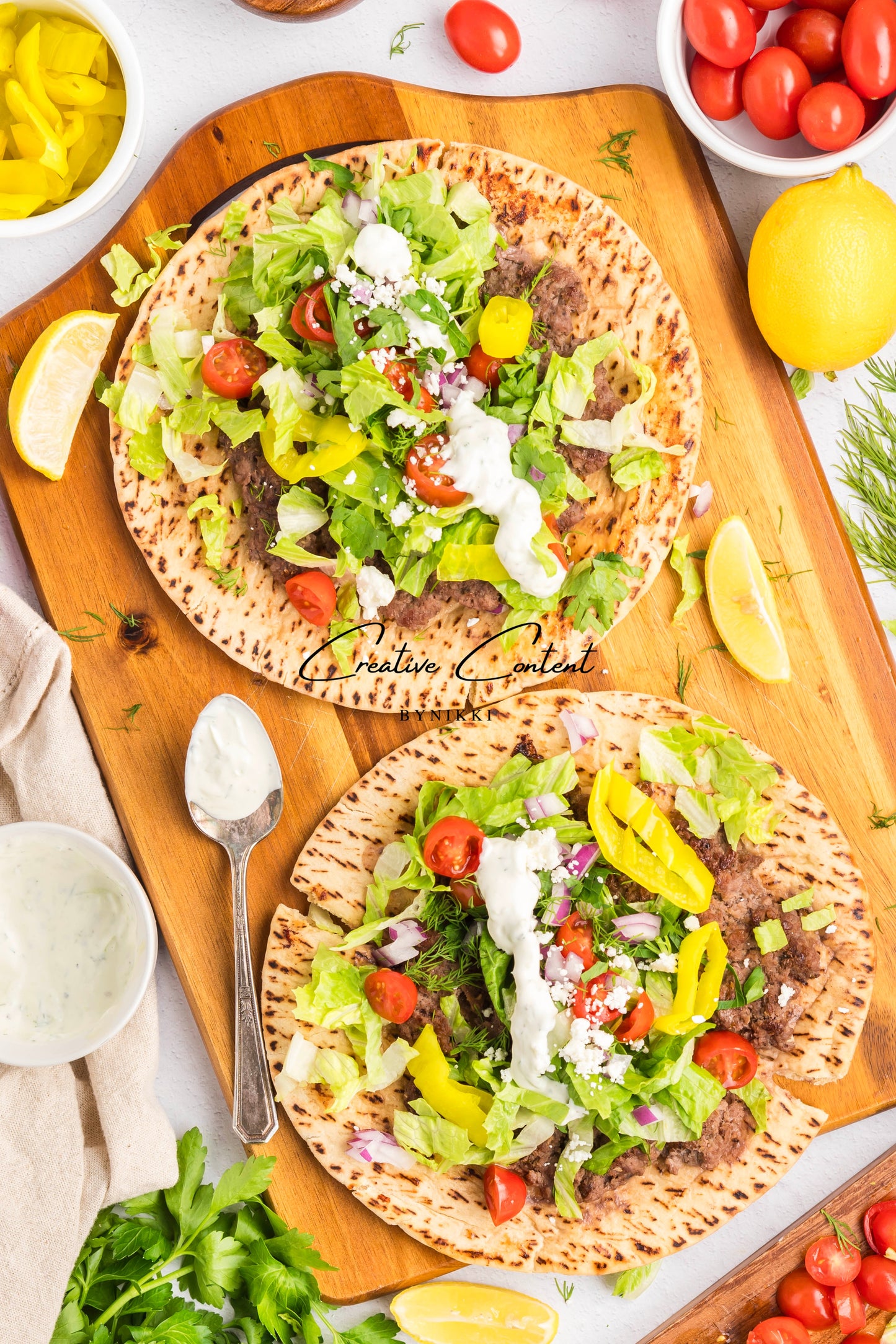 Gyro Smash Burger Tacos - Exclusive